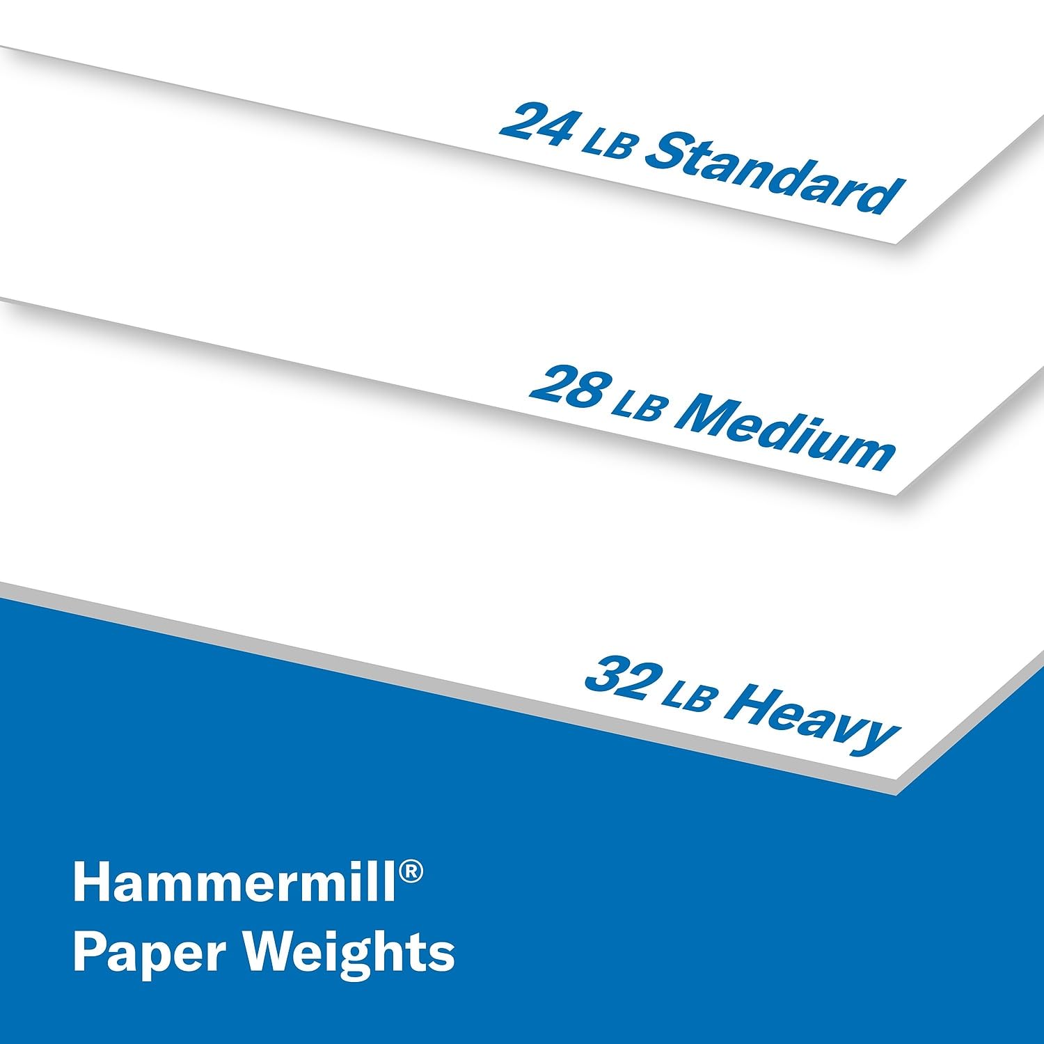 Hammermill Premium 28 lb Laser Printer Paper 8.5 x 11, 4000 Sheets (8 Reams) - 98 Bright White, Made in USA - Ideal for Office Documents, Presentations & Professional Printing