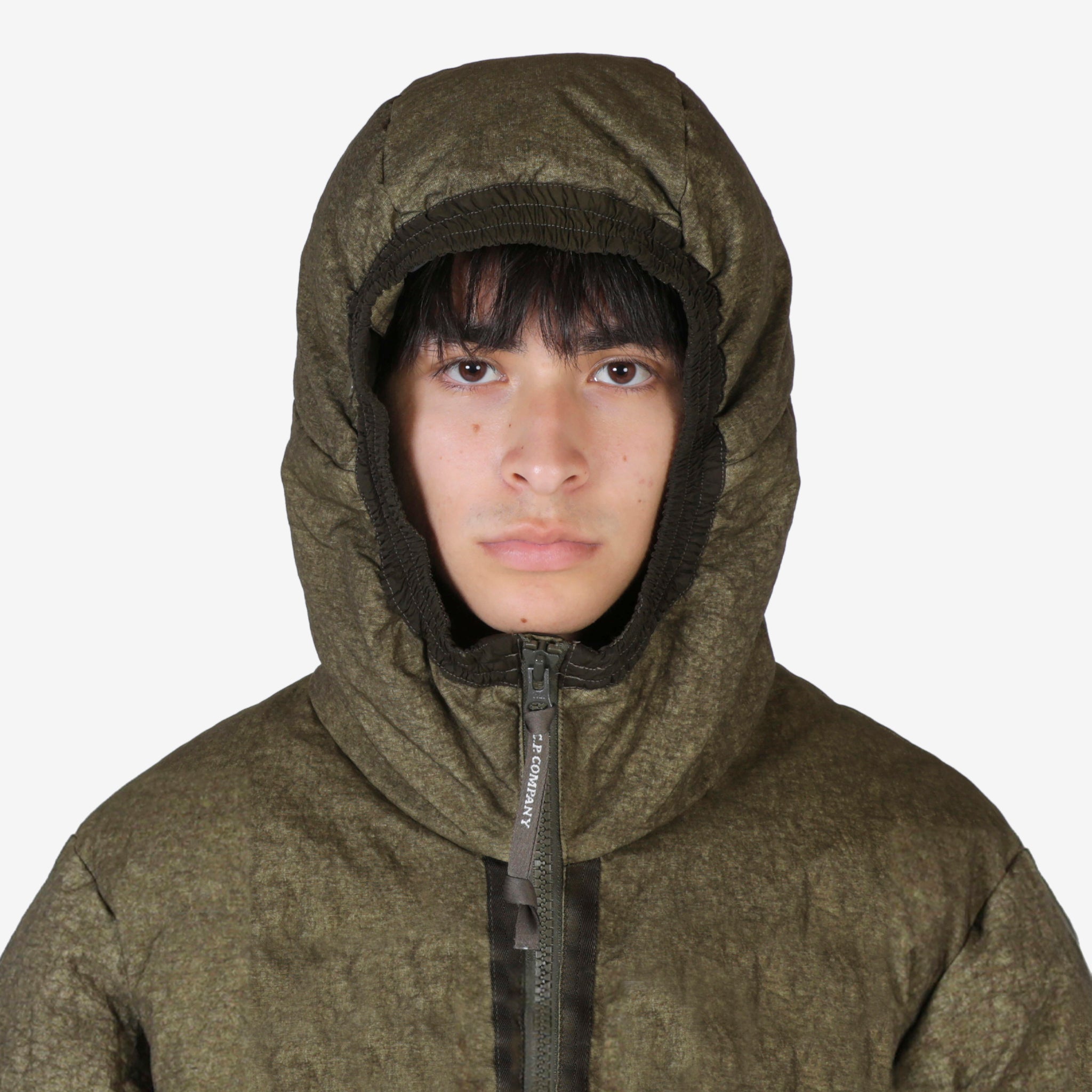 Ted Co. Down Jacket for Men - Warm Winter Coat with Hood, Ivy Green - Perfect for Skiing, Hiking & Outdoor Adventures