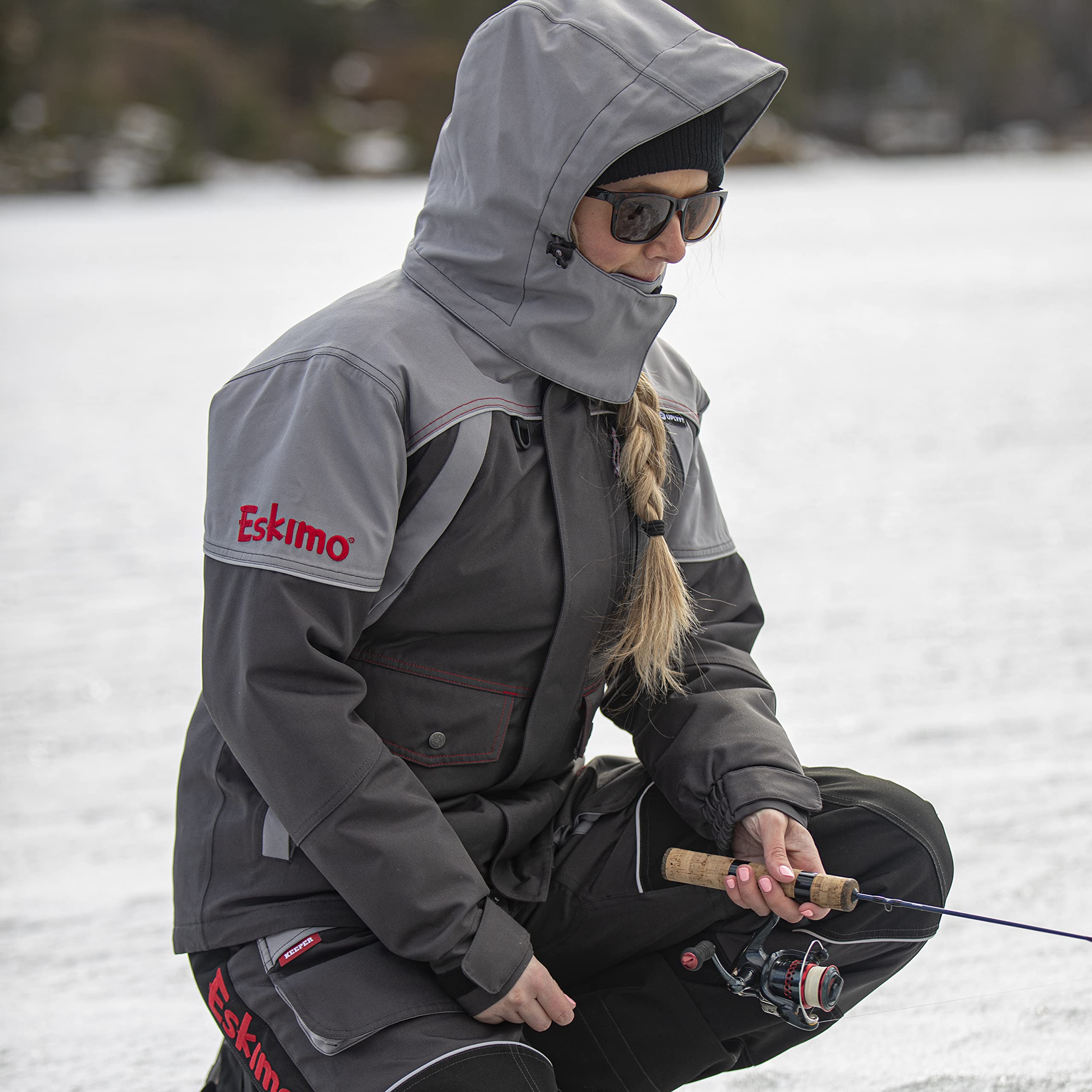 Eskimo Women's Keeper Jacket - Waterproof Winter Coat for Cold Weather, Windproof & Insulated Outdoor Jacket for Hiking, Skiing, and Snowboarding