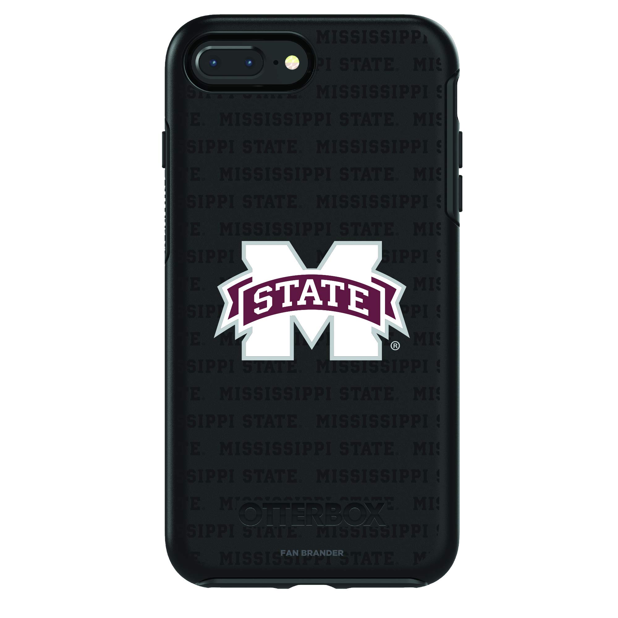 NCAA OtterBox Symmetry iPhone Case - Repeating Wordmark Design for Apple iPhone - Perfect for Fans & Protection