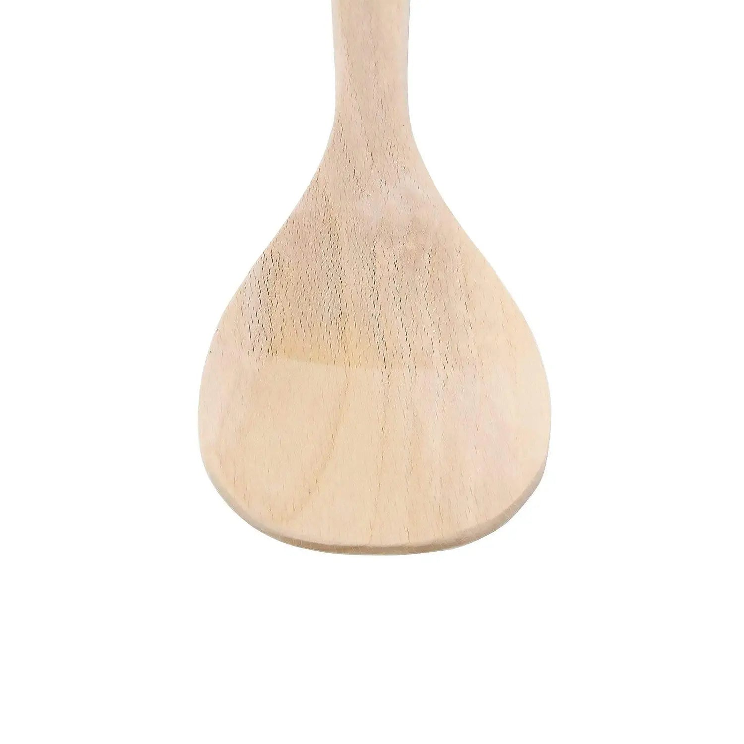Premium EBM Miyajima Beech Wood Spatula - Natural Kitchen Utensil for Cooking, Baking & Serving - Ideal for Non-Stick Pans, Stirring, Flipping & Spreading