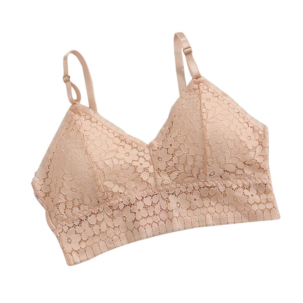 YOUYING Women's Lace Push Up Bra - Seamless, Breathable, Comfortable Underwear for Large Bust - Perfect for Everyday Wear, Date Nights & Special Occasions
