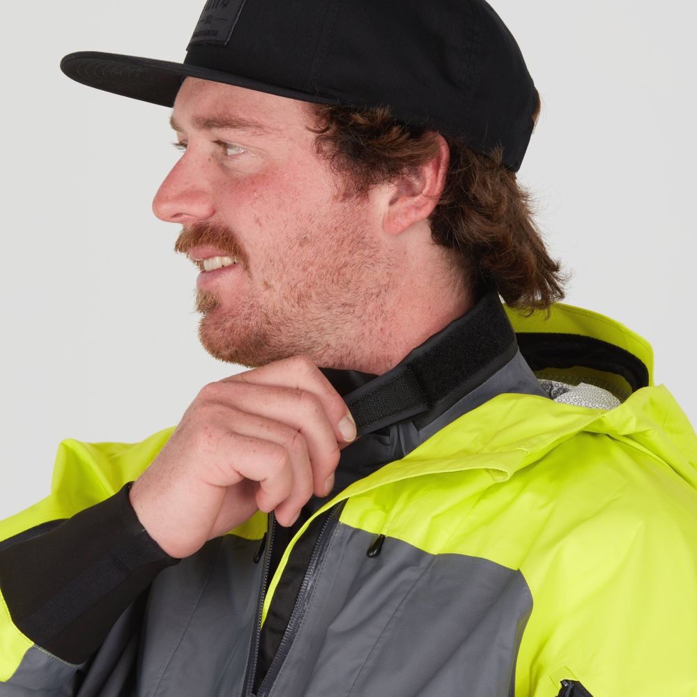 NRS Riptide Men's Waterproof Paddling Jacket for Kayaking & Canoeing | Lightweight & Breathable Rain Jacket | Ideal for Outdoor Water Sports & Fishing