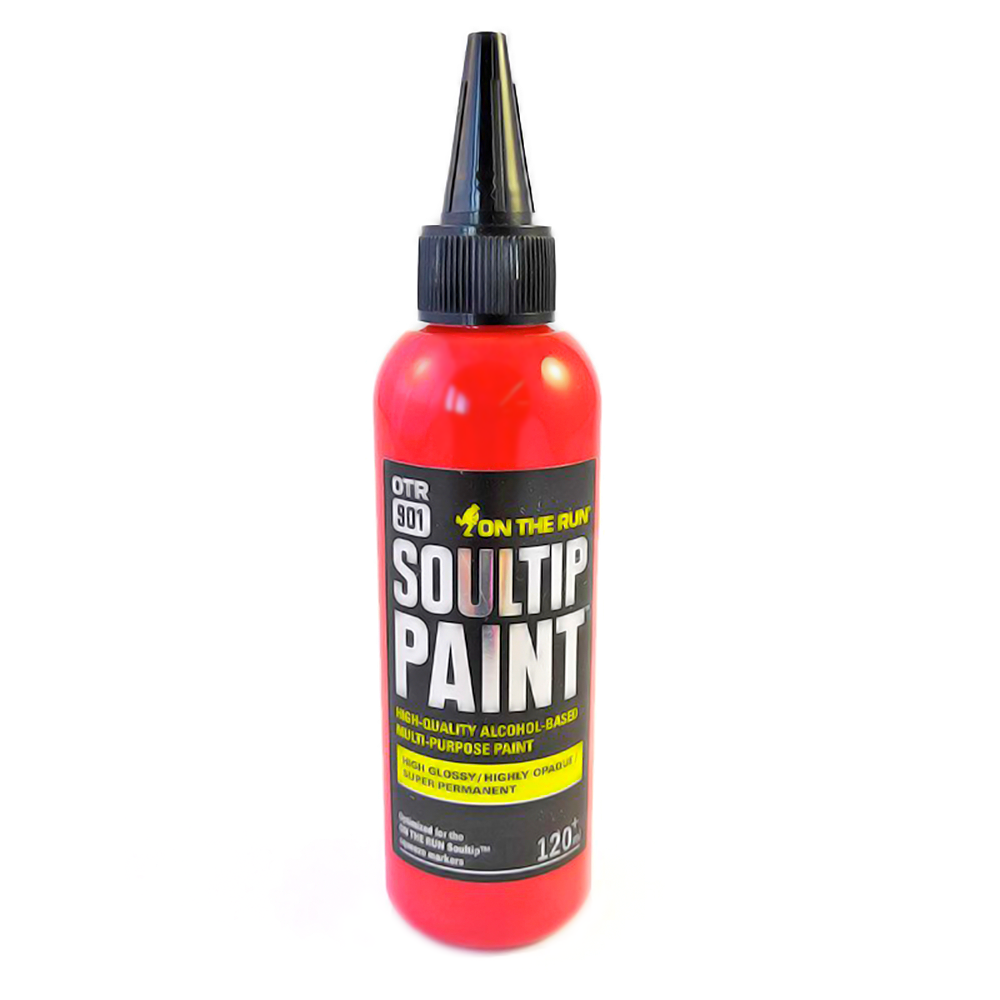 On the Run Soultip Paint Refill 120ml - OTR 901 - Premium Ink Refill for Markers & Pens - Ideal for Artists, Crafting, and DIY Projects