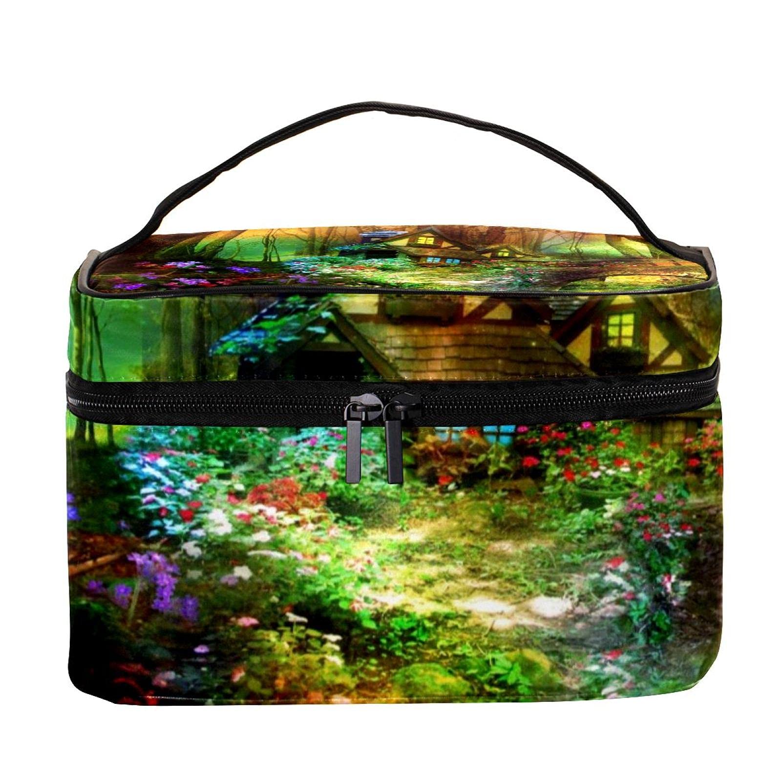 Fairy Forest Travel Makeup Bag - Large Cosmetic Organizer for Women | Perfect for Travel & Daily Use