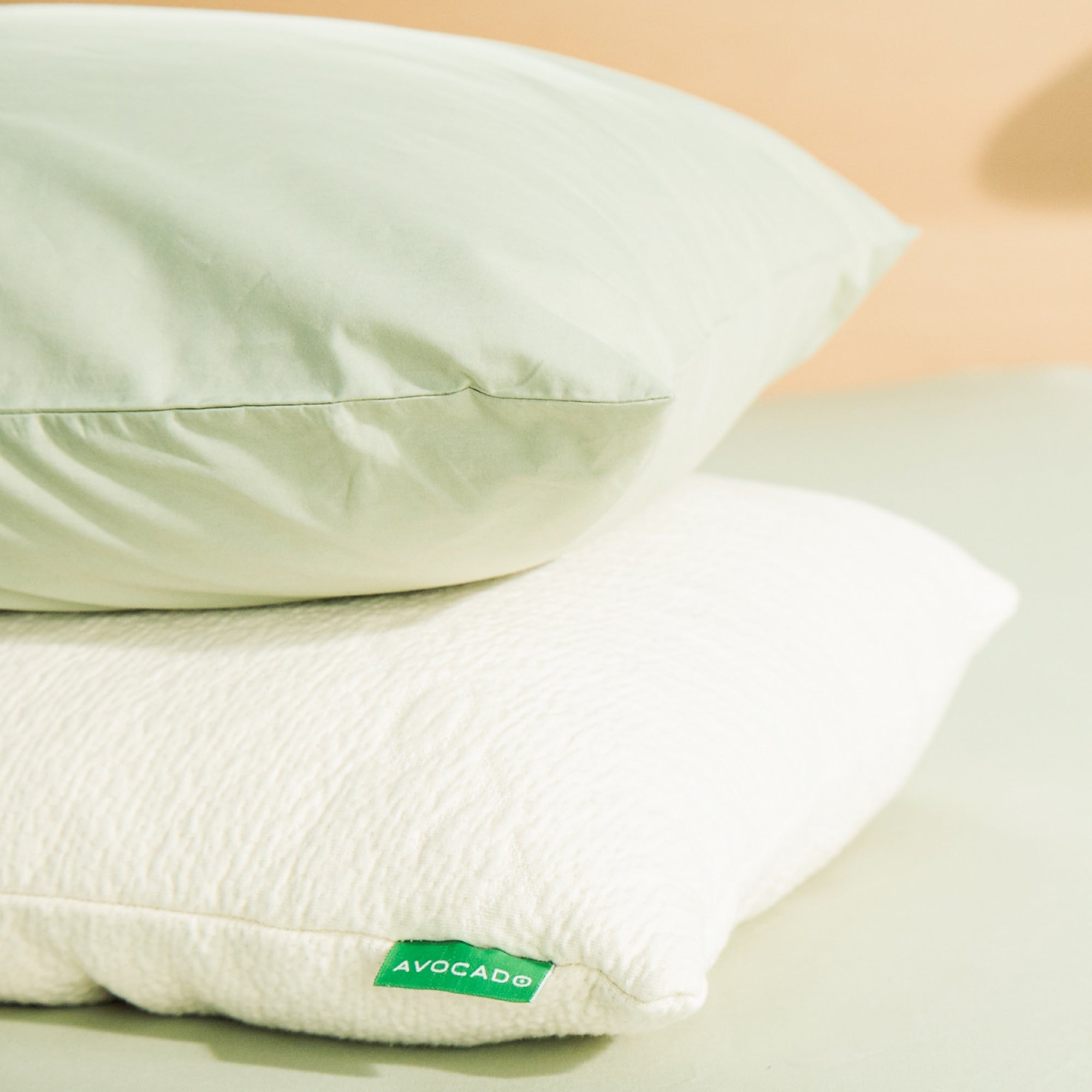 Premium 270 Thread Count Organic Cotton Percale Pillowcases - Soft, Breathable & Hypoallergenic - Perfect for Bedroom, Hotel & Travel Use