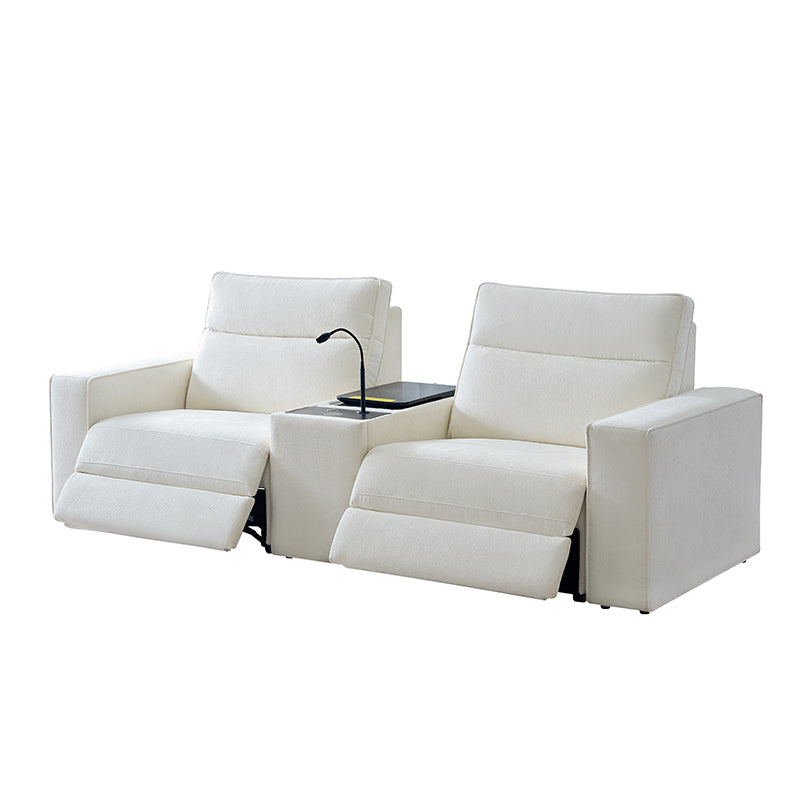 4508 Chenille Fabric White