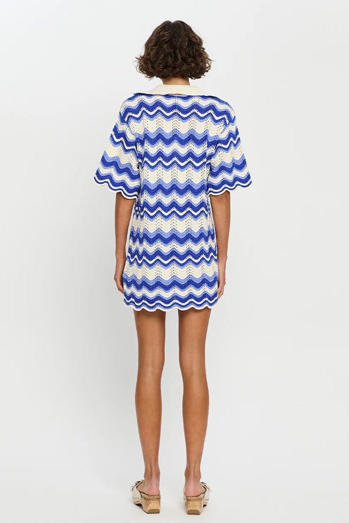 Kivari Leighton Mini Dress - Women's Floral Print Short Sleeve Party Dress for Summer, Date Night & Cocktail Events