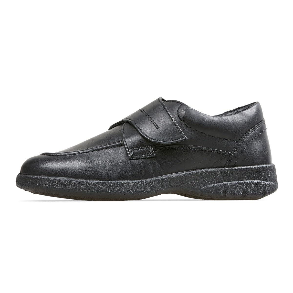 Men's Solar Black Casual Shoes by Padders 635-10 - Lightweight & Comfortable for Walking, Travel, and Everyday Wear