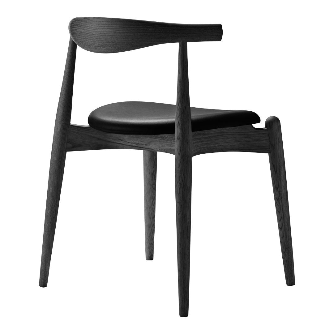CH20 Elbow Chair - Solid Wood Modern Accent Chair for Living Room, Bedroom, or Office - Comfortable & Stylish Seating for Relaxing, Reading, or Working