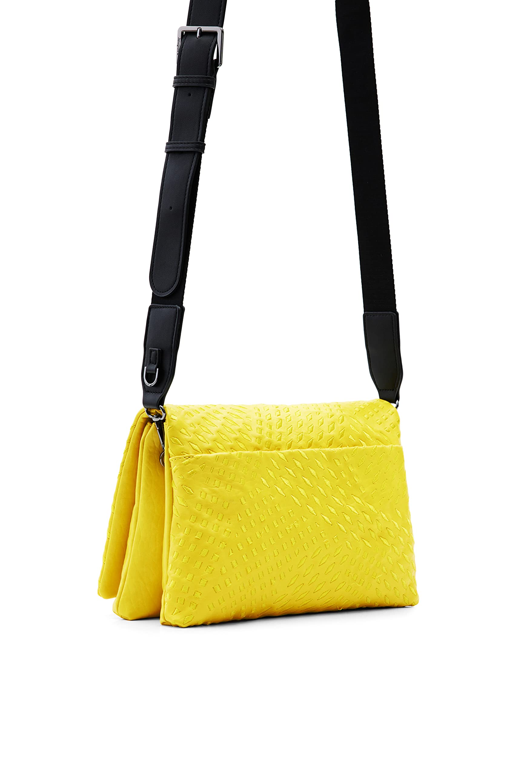 Desigual Crossbody Bag for Women - Stylish Pu Leather Shoulder Purse - Perfect for Everyday Use, Travel & Shopping