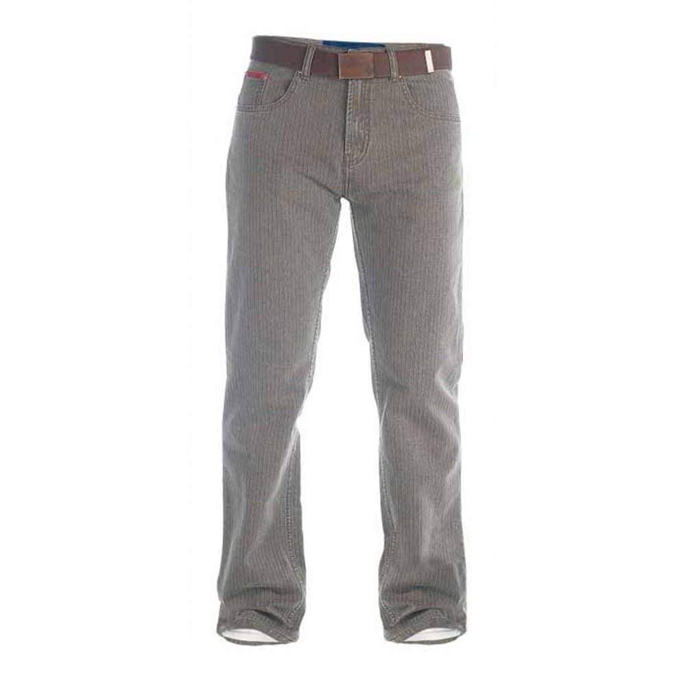Premium Duke Bedford Cord Jeans for Men - Classic Taupe Corduroy Pants with Matching Belt | Comfortable & Stylish Casual Wear for Work, Travel & Everyday Outfits