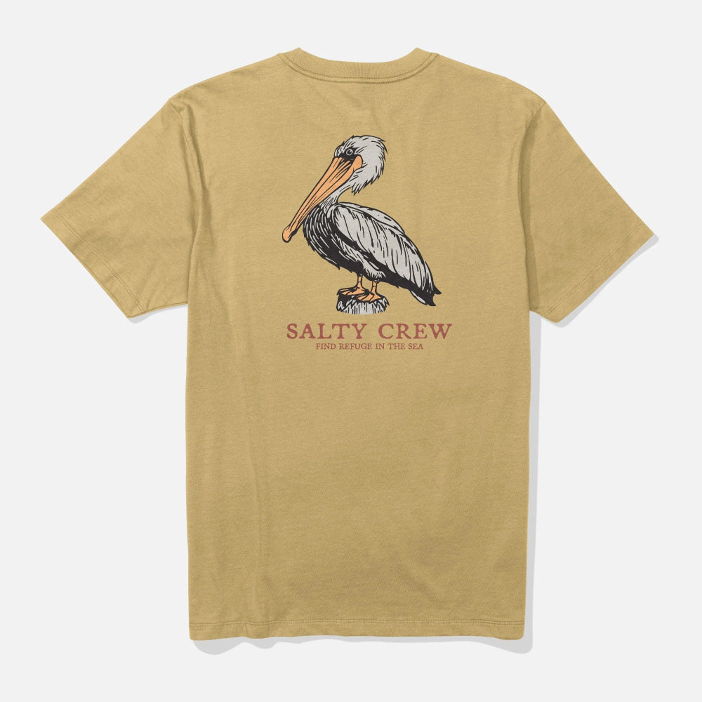 Salty Crew Perched T-Shirt - Comfortable & Stylish Men's Graphic Tee for Surfing, Beach & Casual Wear