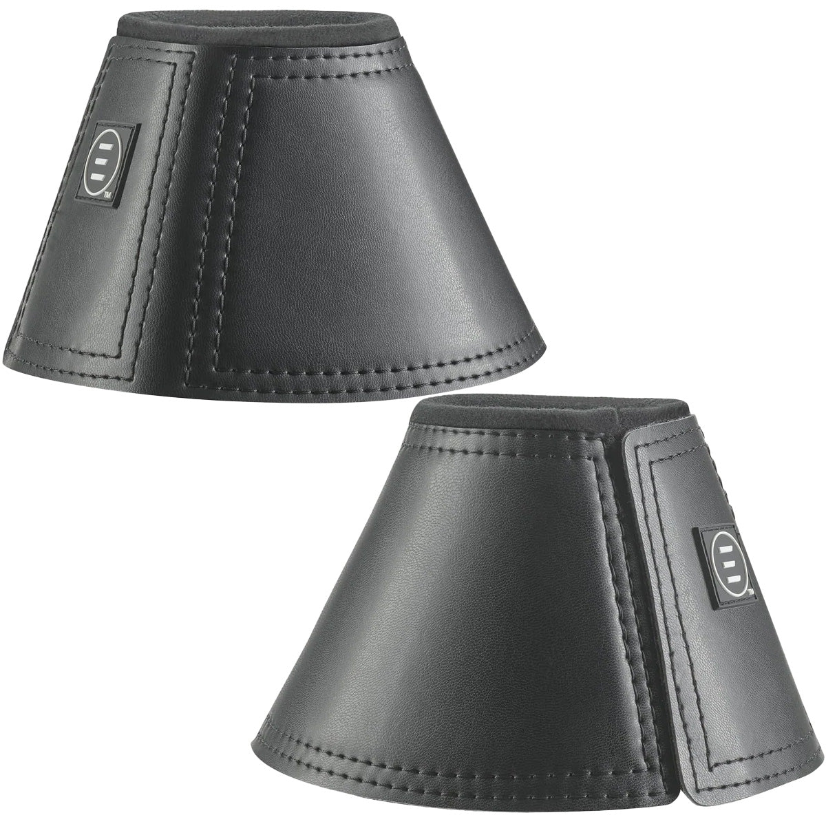 EquiFit Essential Horse Bell Boots - Durable Protective Gear for Equine Hooves - Perfect for Riding, Training, and Stable Use