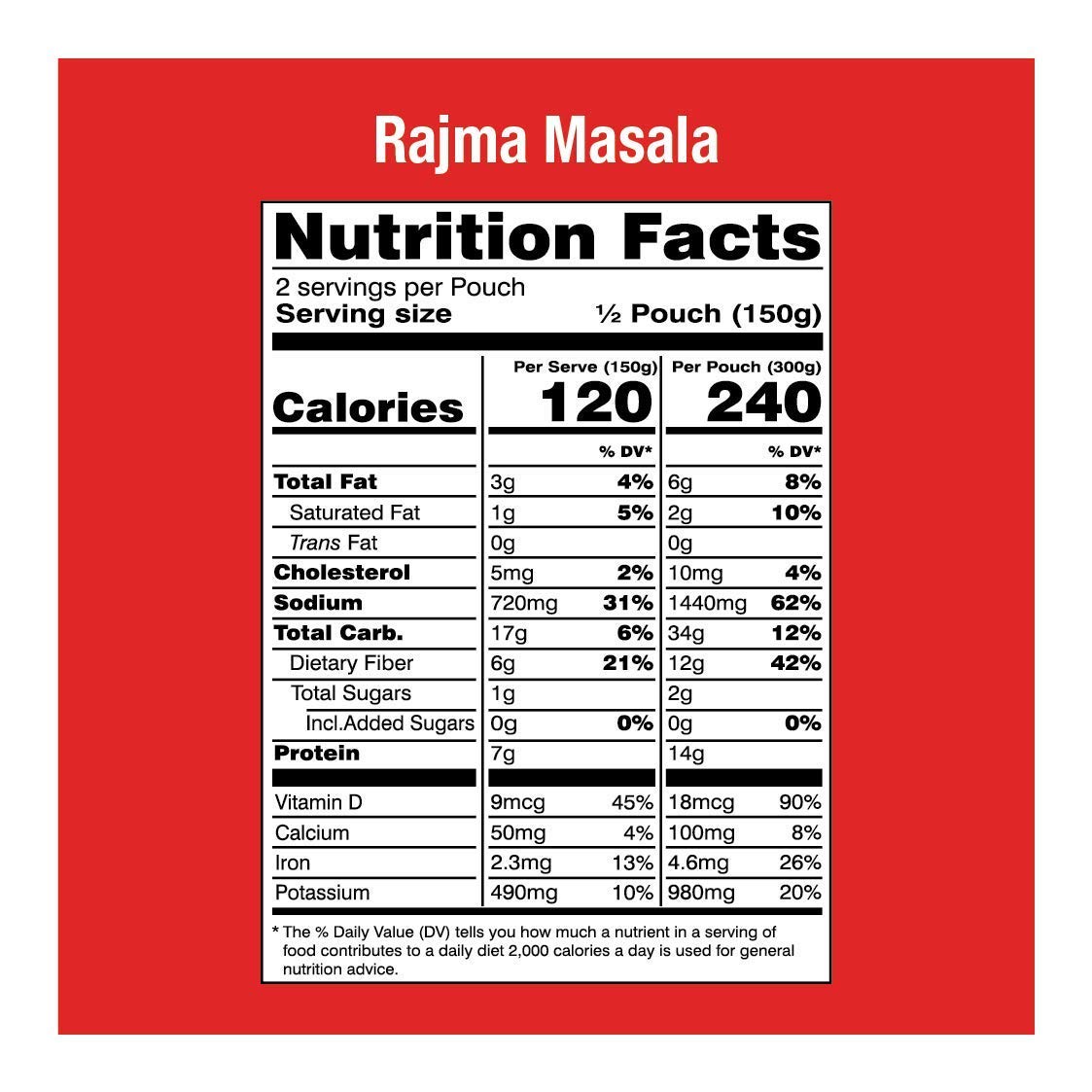 MTR Ready to Eat Rajma Masala - Gluten Free, No Additives, Just Heat & Eat Indian Meal (Pack of 5, 300g Each) | Perfect for Quick Lunches, Camping & Emergency Food Supply