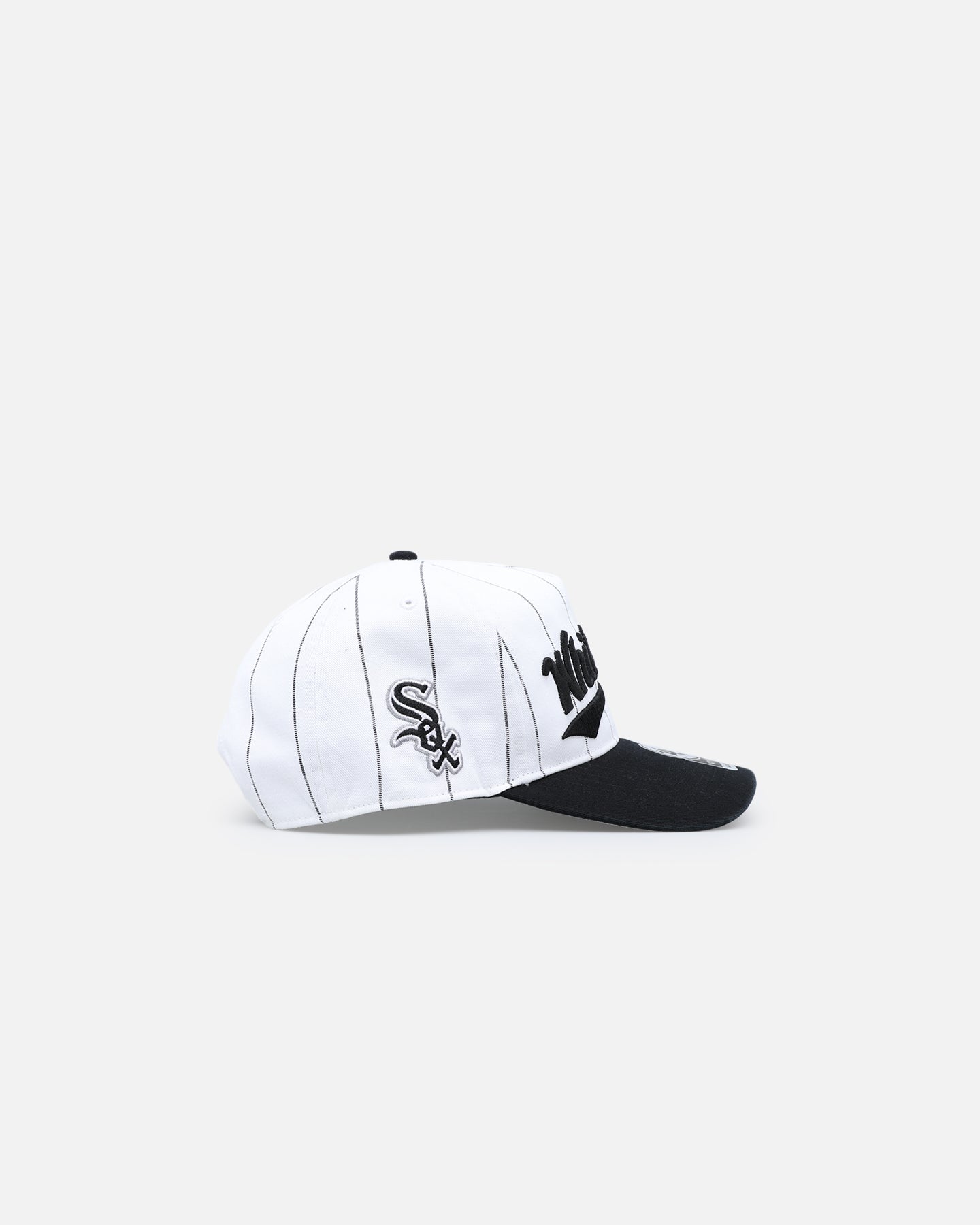 Chicago White Sox 'Double Header Pinstripe' Snapback Hat by '47 - Adjustable Hitch Back Design for Baseball Fans - Perfect for Game Day, Tailgating & Casual Wear