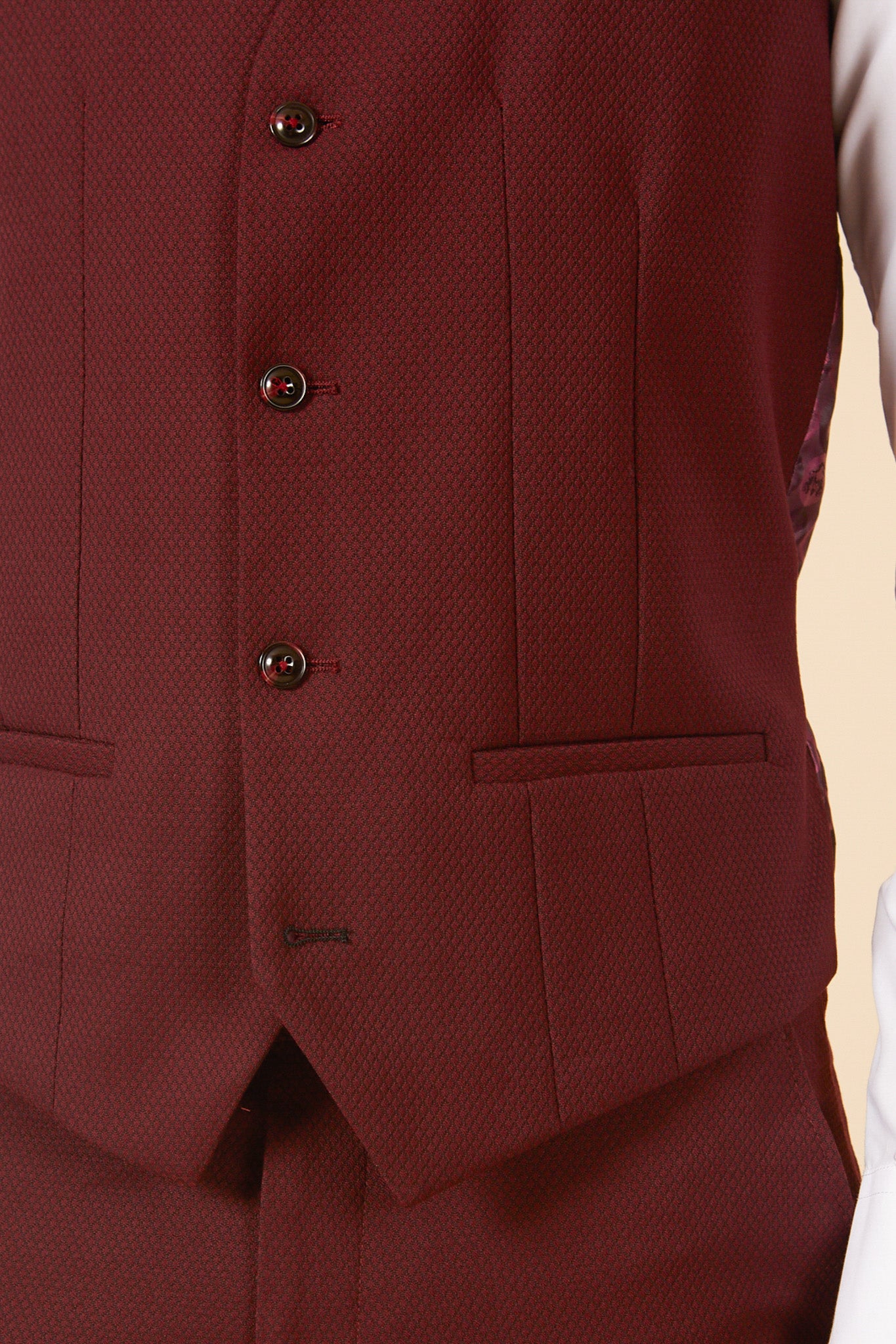 MAX Slim Fit Single Breasted Waistcoat for Men - Elegant Formal Vest for Weddings, Business & Office Wear