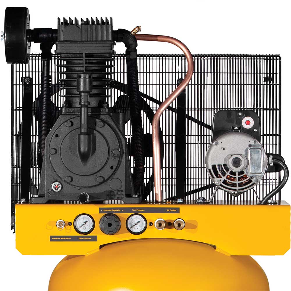 DeWALT DXCMV5048055.1 80 Gallon Stationary Electric Air Compressor - Heavy Duty & Durable for Industrial Workshops, Construction Sites & Auto Repair Shops