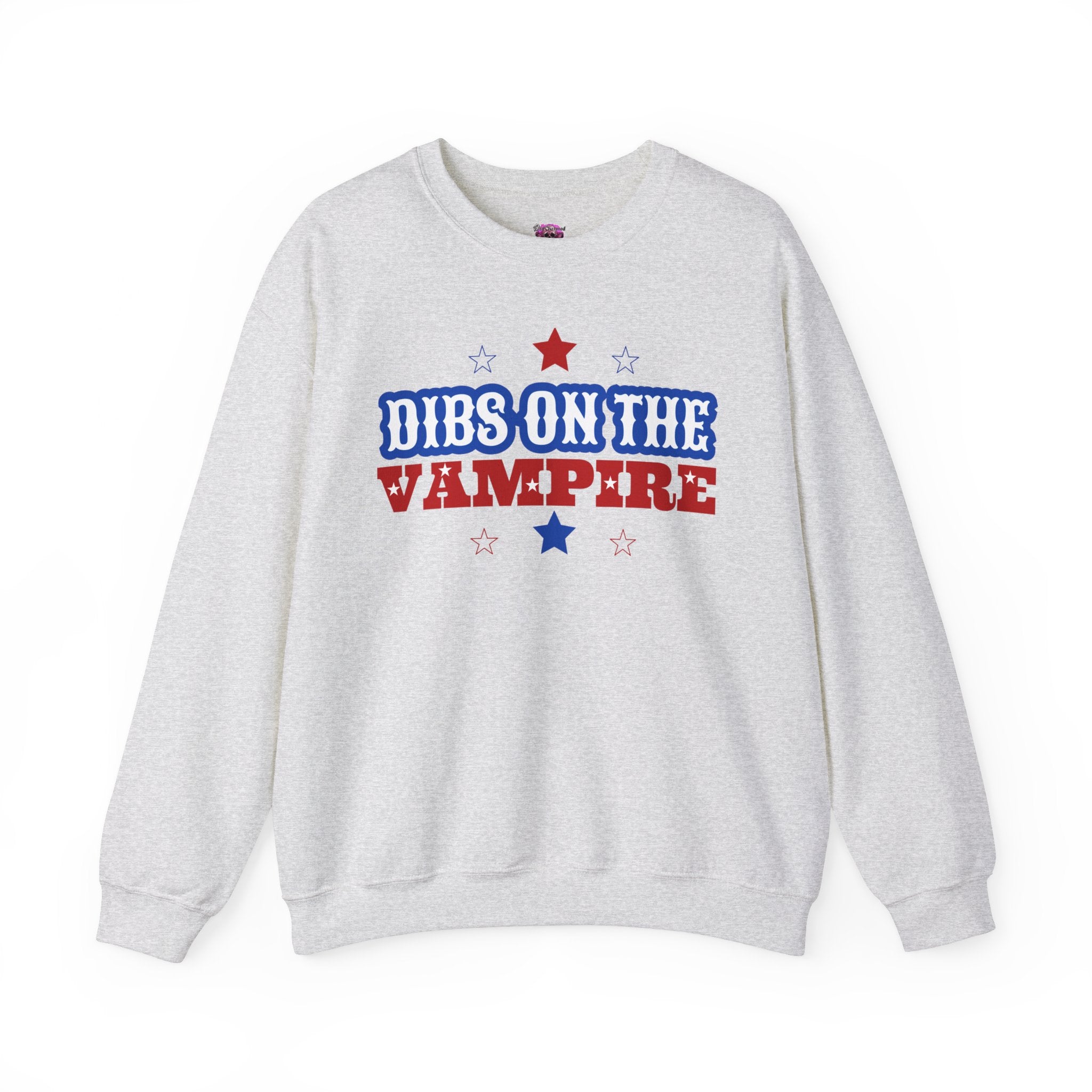 Vampire Crewneck Sweatshirt - Gothic Horror Graphic Pullover for Men & Women | Perfect for Halloween, Cosplay, and Dark Fashion Enthusiasts