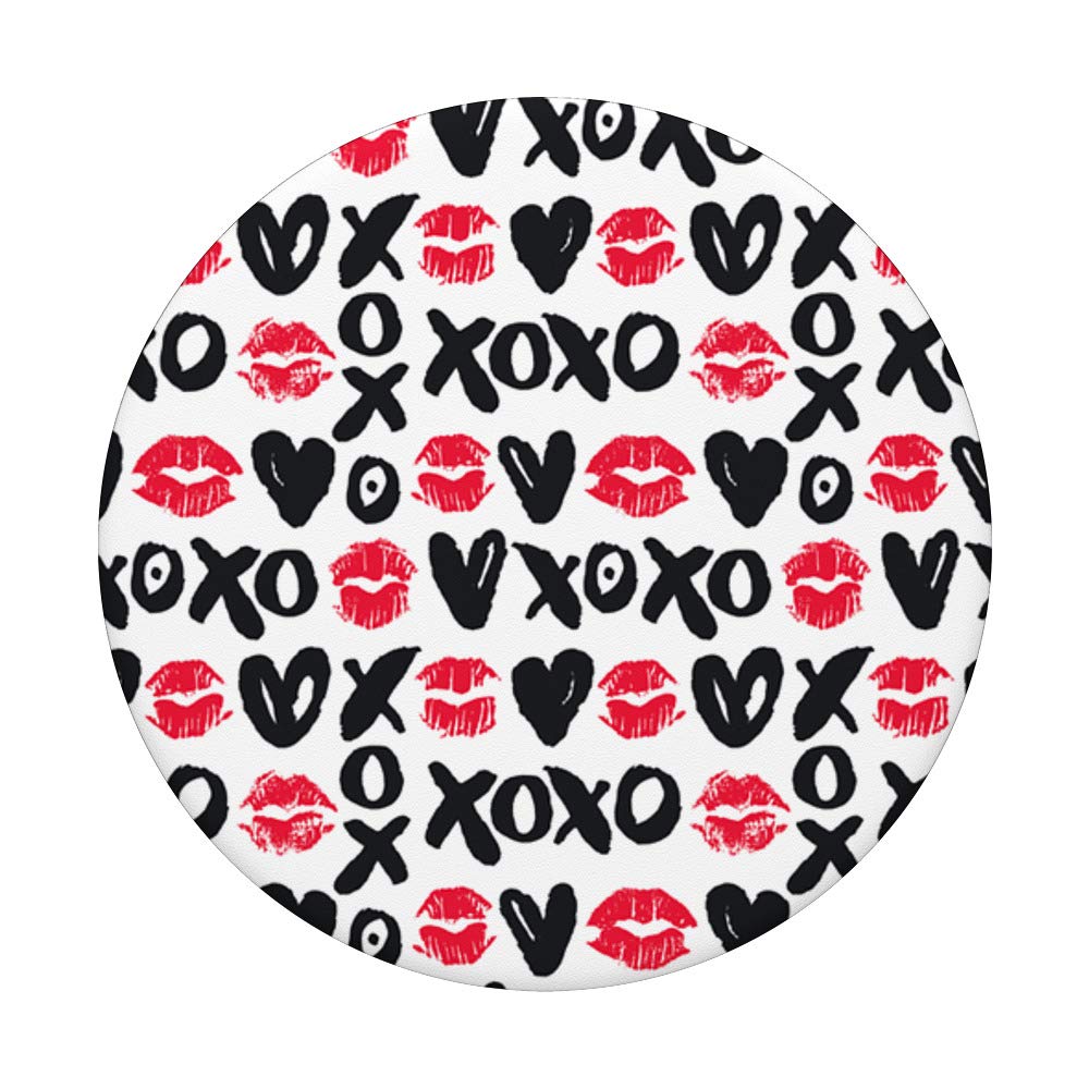 XOXO Red Lipstick - Long Lasting Matte Lipstick with Heart-Shaped Smooches for Valentine's Day, Date Night & Special Occasions