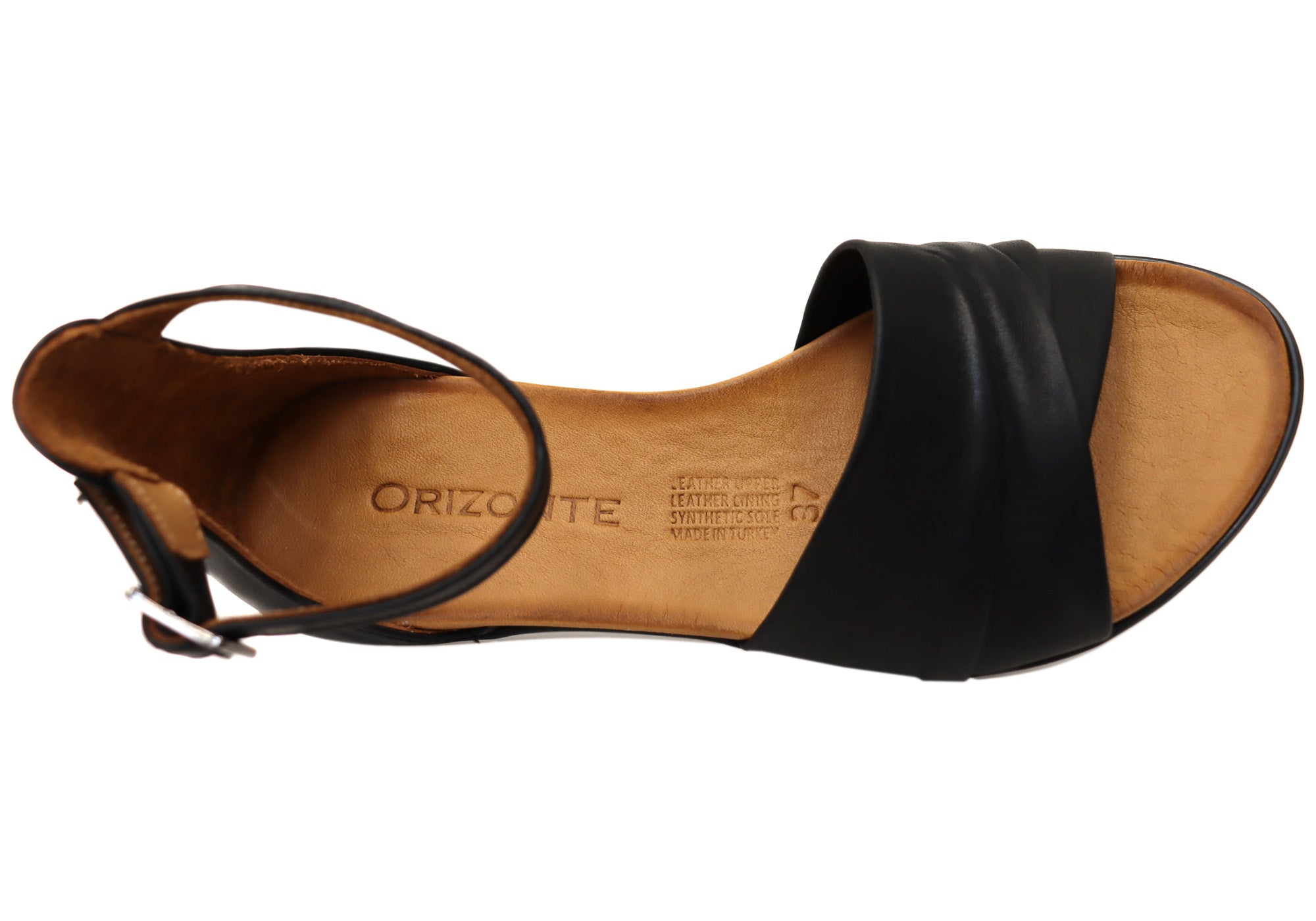 Orizonte Kasper Women's Comfortable European Leather Sandals - Stylish Summer Walking Shoes for Beach, Vacation & Casual Outings