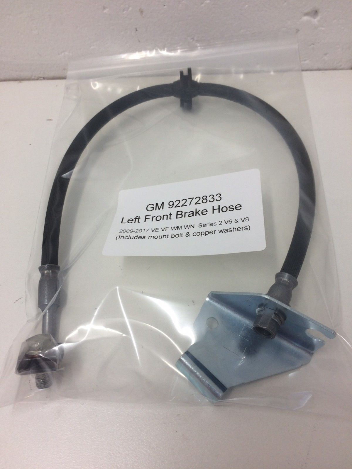 Genuine Holden Left Front Brake Hose for VE VF WM WN Models (2010-2017) - Compatible with V6 & V8 Engines - Perfect for Brake System Repairs and Maintenance