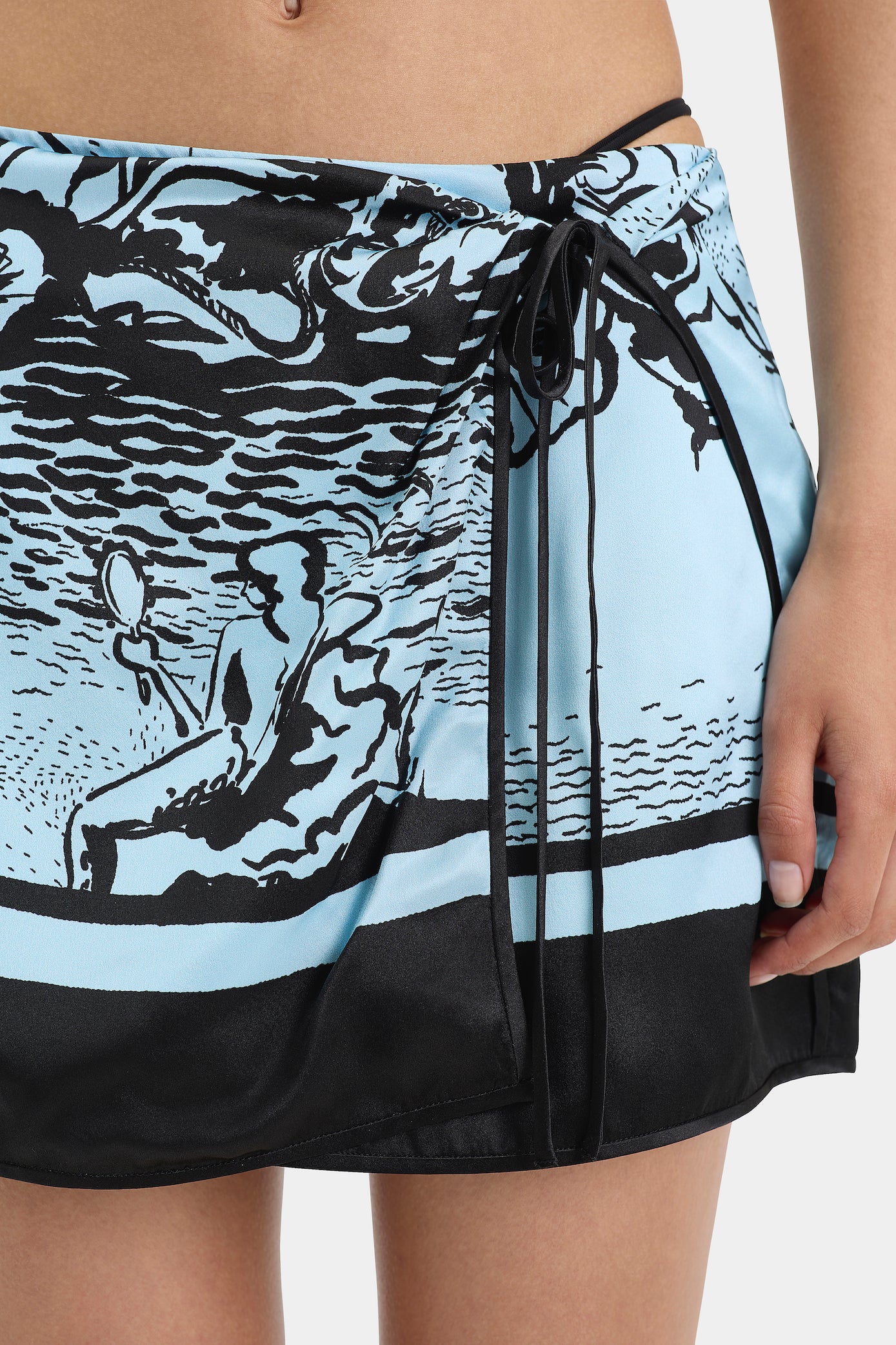 Dreamwood Mini Skirt for Women - High Waisted Stretchy Denim Shorts | Perfect for Summer, Beach, Parties & Casual Outfits