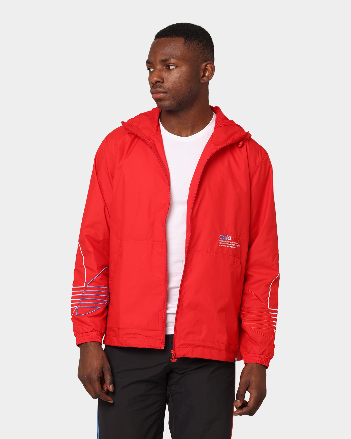 Adidas FTO Windbreaker Jacket - Lightweight Water-Resistant Running & Training Hoodie for Men & Women - Perfect for Outdoor Sports, Hiking & Casual Wear