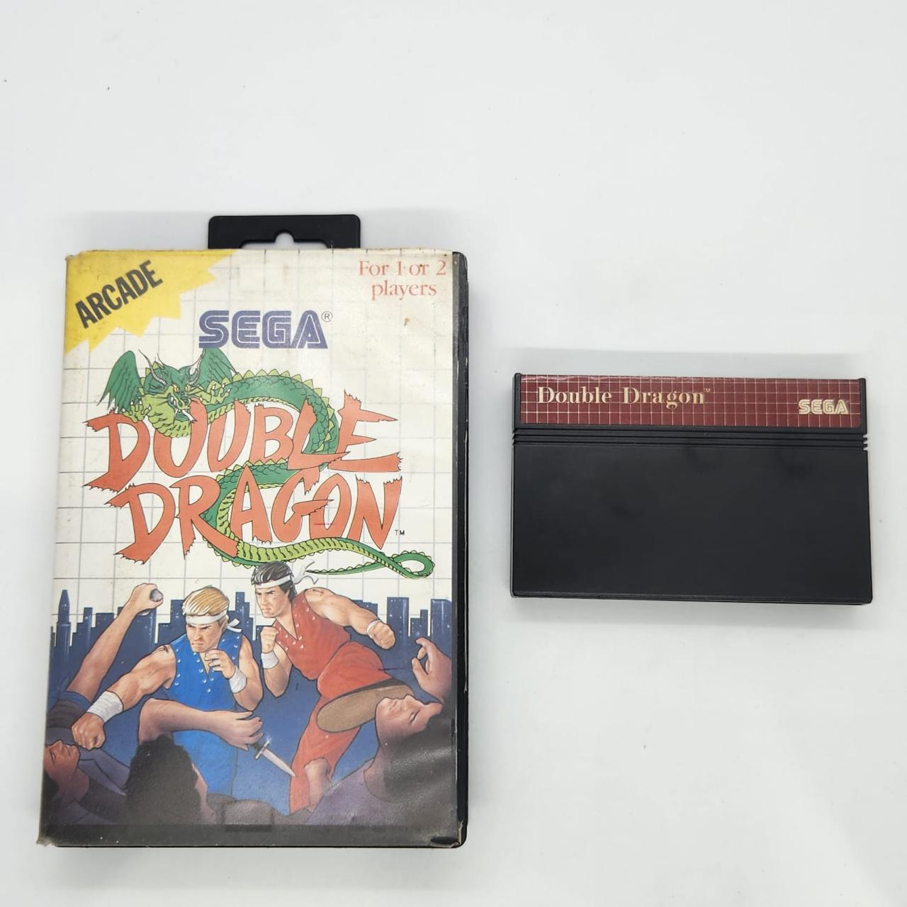 Double Dragon Retro Video Game for Sega Master System (PAL Version) - Classic 8-Bit Action Adventure for Vintage Gaming Enthusiasts