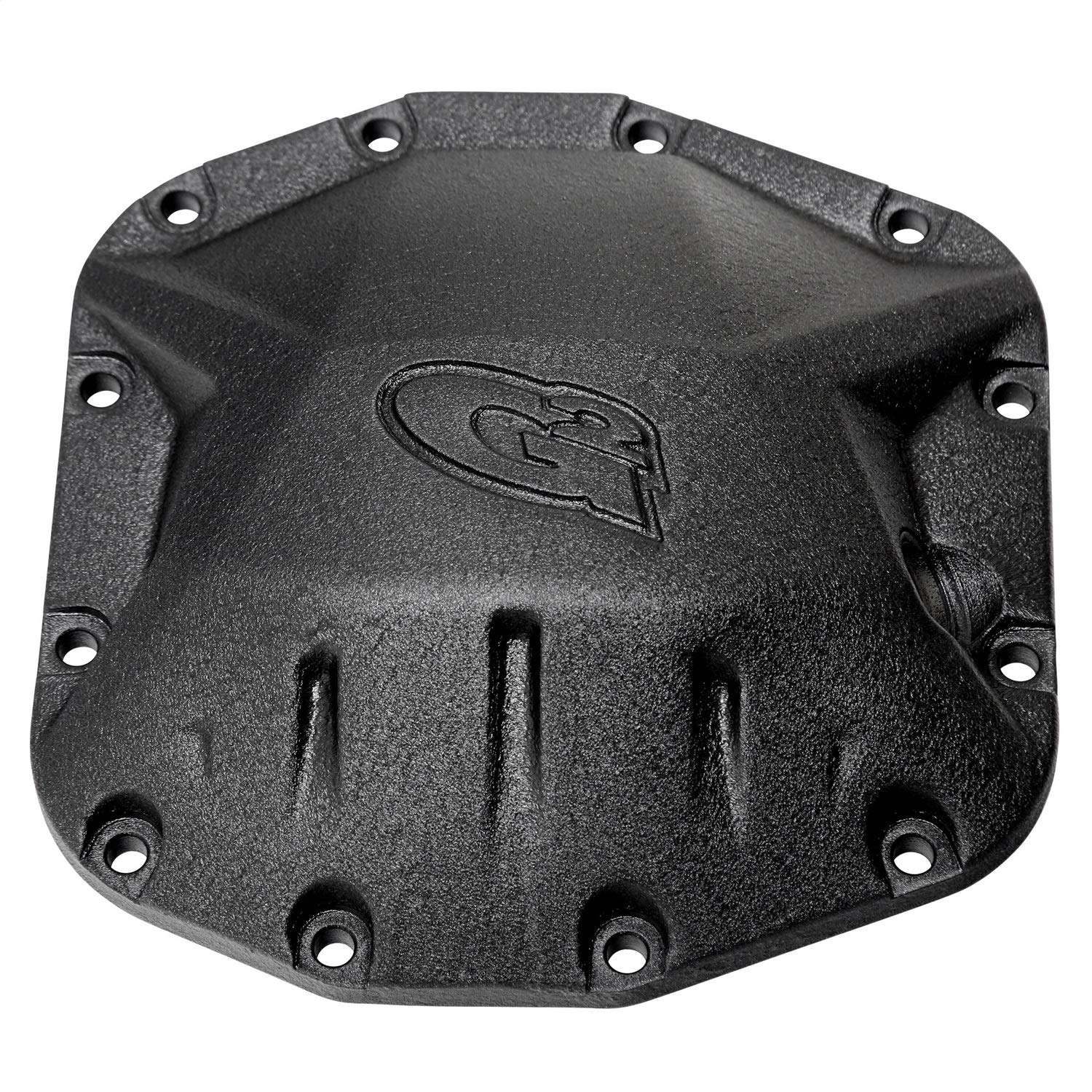 G2 Axle and Gear 40-2151G M210 Front Iron Black Differential Cover - Heavy Duty Hammer Finish for Off-Road Trucks & Jeeps - Perfect for Rock Crawling, Towing & 4x4 Adventures