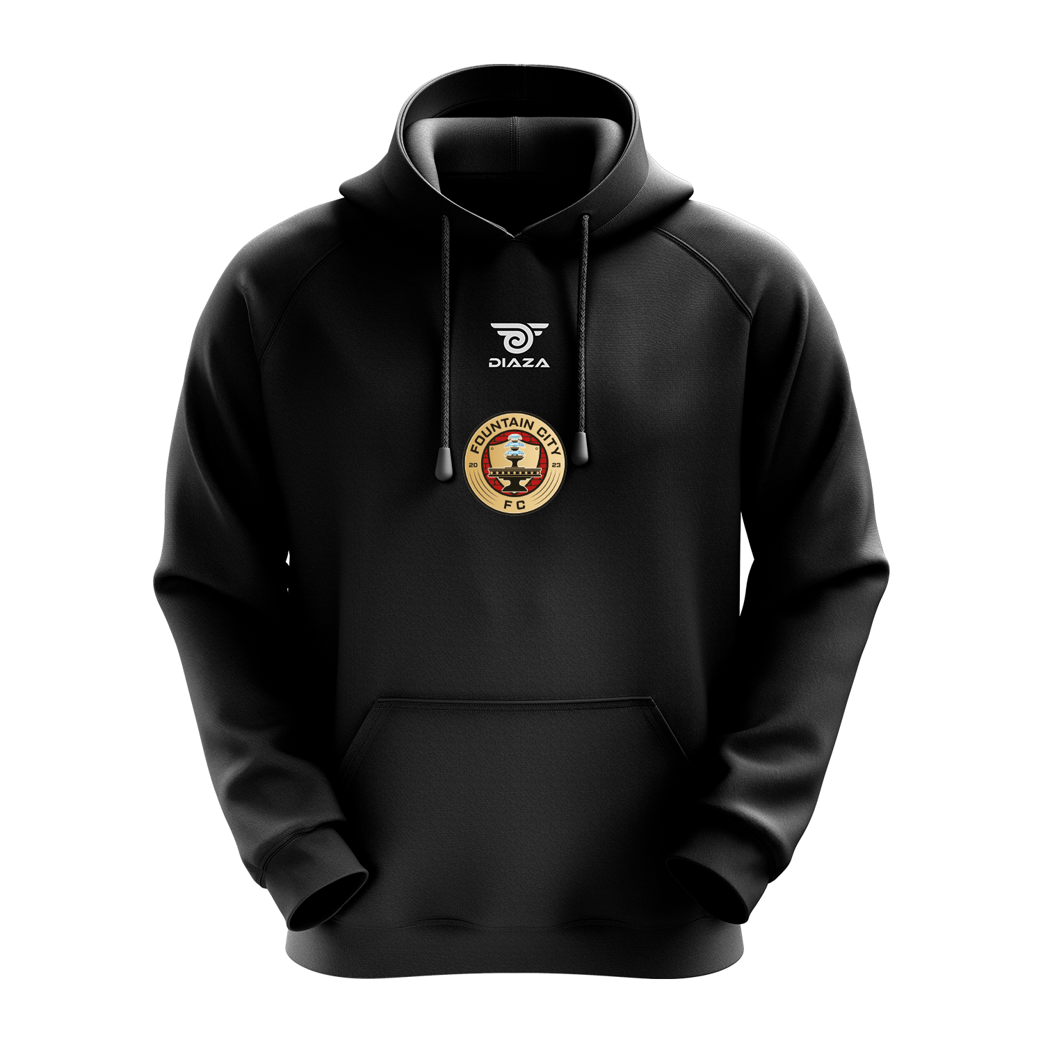 Fountain City Dark Sky Casual Hoodie for Men & Women - Cozy Pullover Sweatshirt for Outdoor Activities, Travel & Everyday Wear