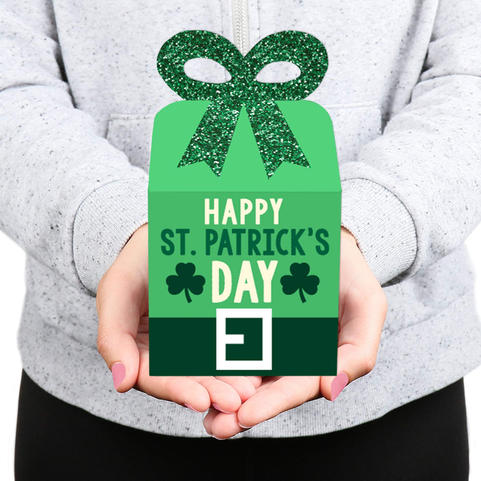 St. Patrick's Day Gift Boxes - 12 Pack for Party Favors & Decor