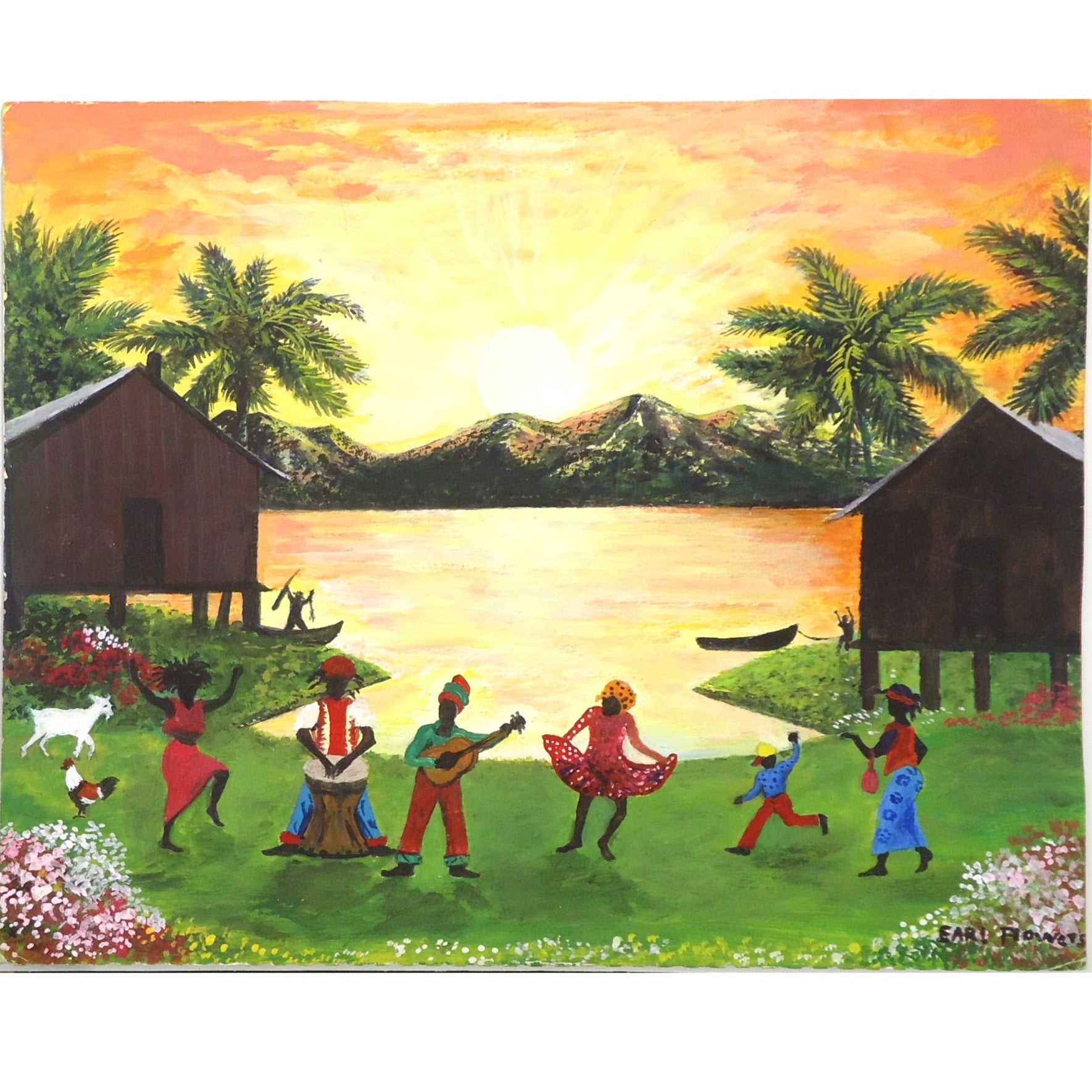 Earl Flowers: Happiness in the Bahamas - Perfect for Home Decor, Wedding Bouquets & Tropical Themed Parties