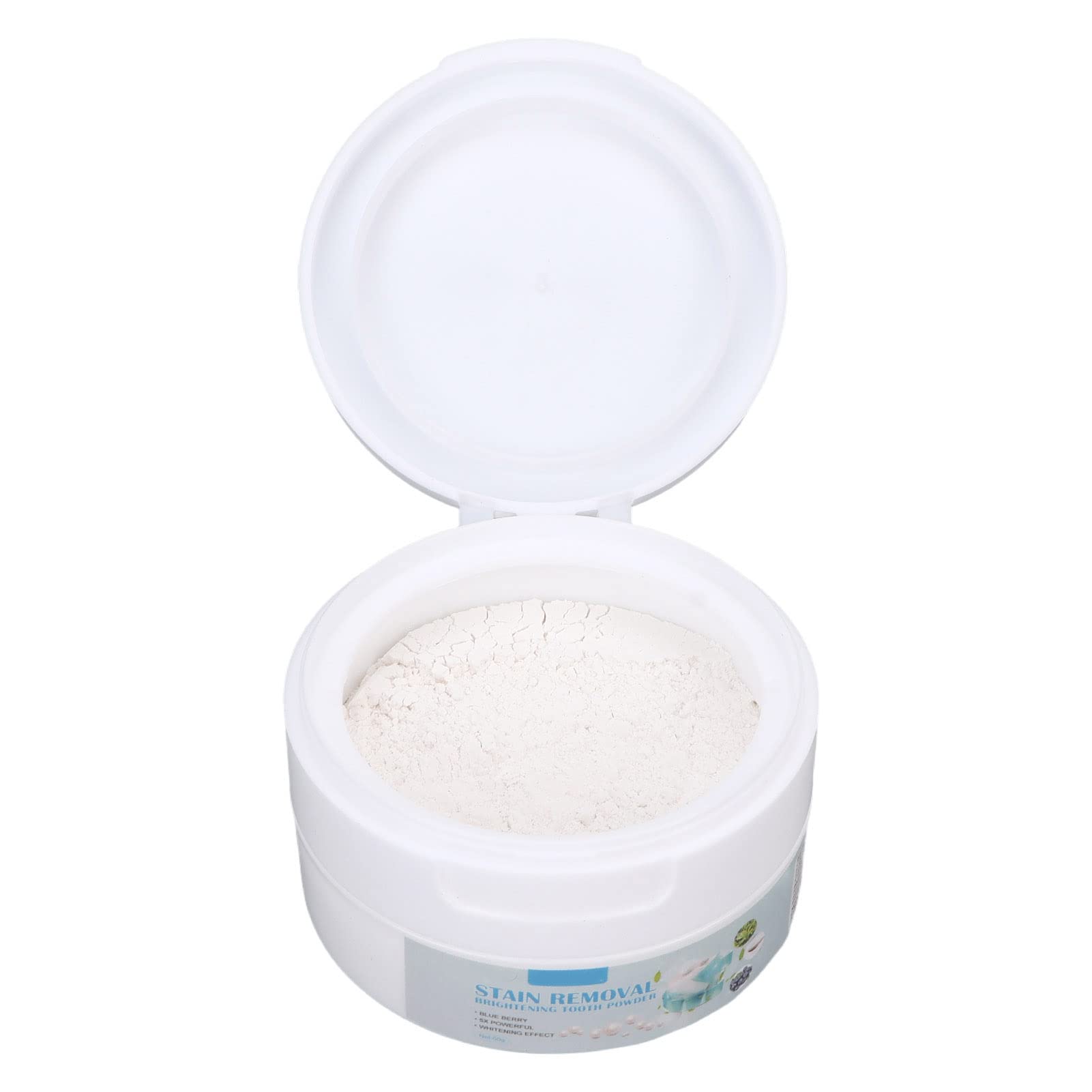 Natural Teeth Whitening Powder - Portable & Safe for Travel, Plaque Removal & Fresh Breath - Ideal for Home, Office & On-the-Go Use