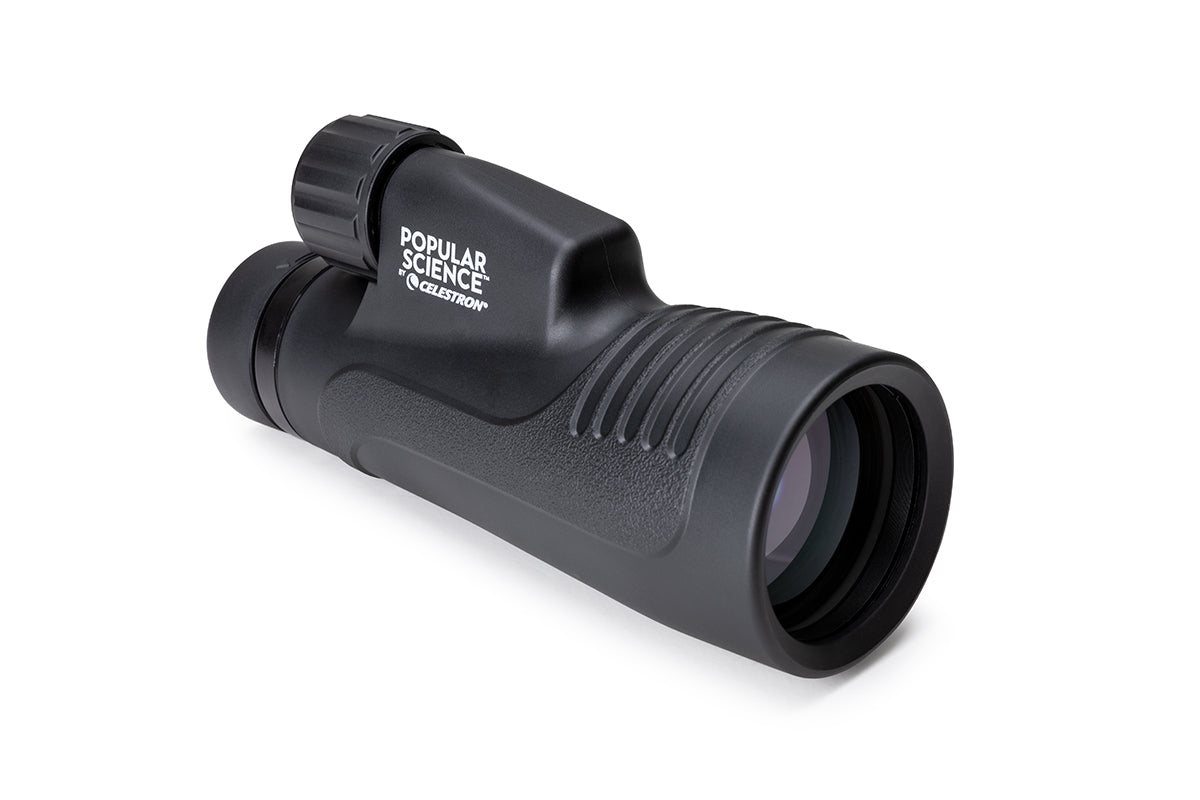 Celestron Outland X 12x50mm Monocular Telescope with Tripod Stand, Smartphone Adapter & Bluetooth Remote - High Power Zoom for Bird Watching, Hunting, Stargazing & Outdoor Adventures