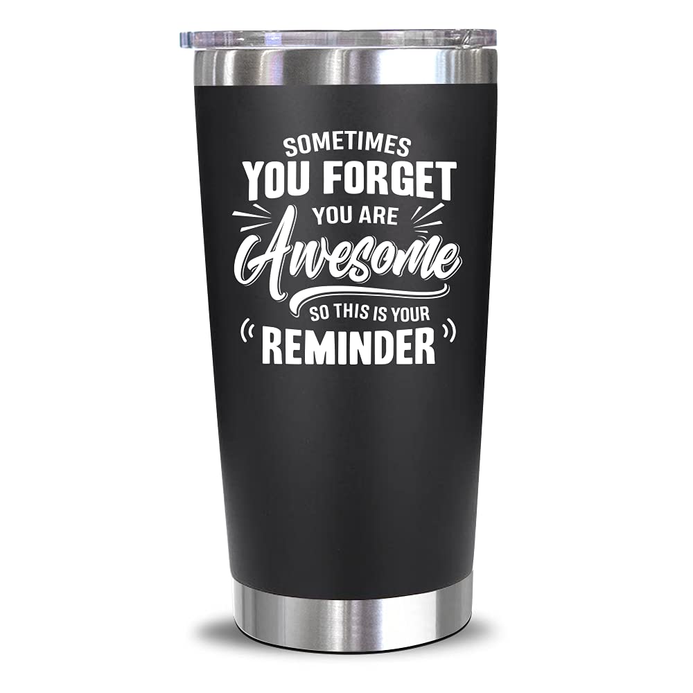 20Oz Inspirational Tumbler - Perfect Christmas, Birthday, Thank You Gifts for Men, Women, Mom, Dad, Wife, Husband, Best Friend, Sister, Brother, Coworker, Employee - Ideal for Office, Home, Travel & Outdoor Adventures