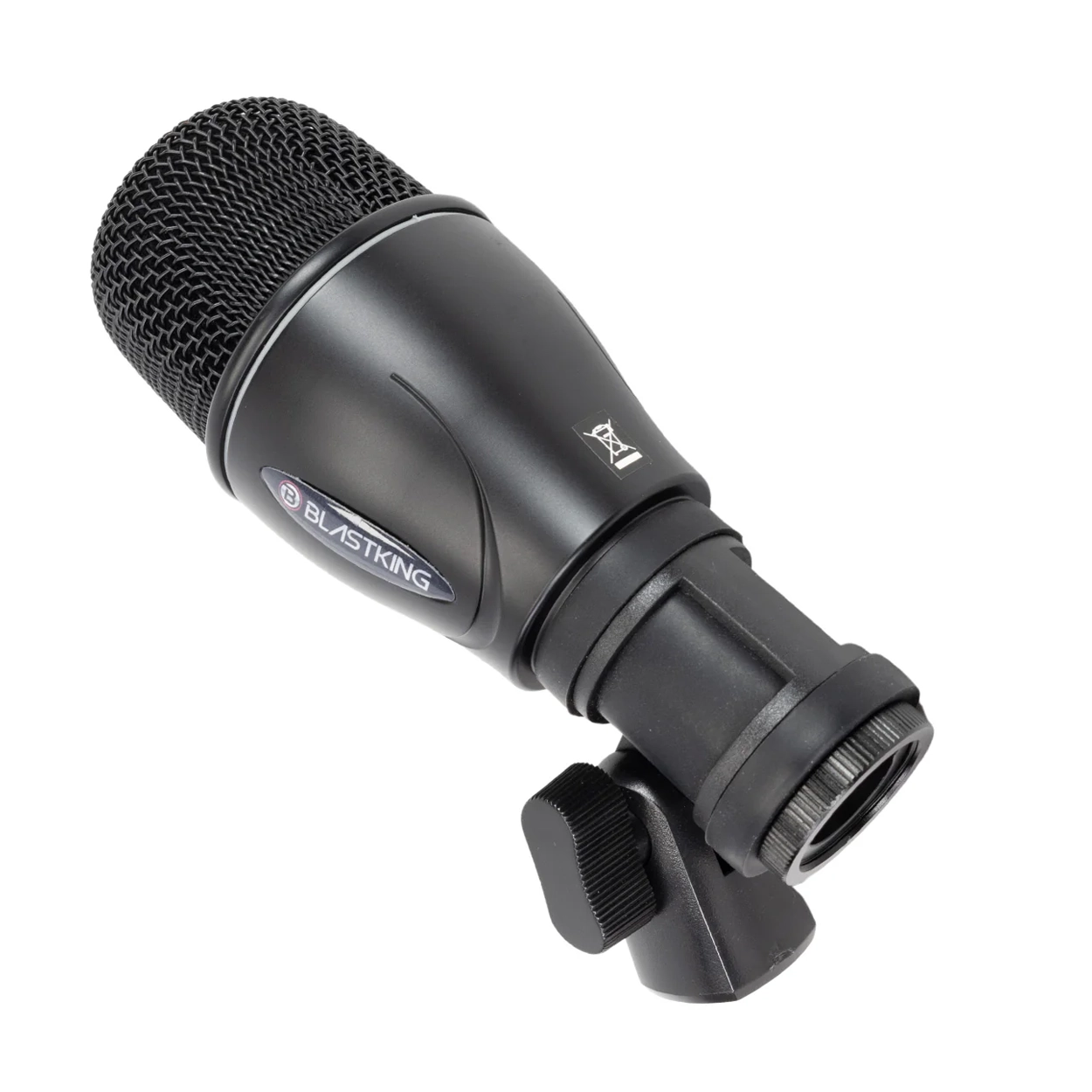 Blastking MHDK7 7-Piece Drum Microphone Set - Professional Drum Mic Kit for Live Performances & Studio Recording - Perfect for Drummers, Bands, and Music Producers