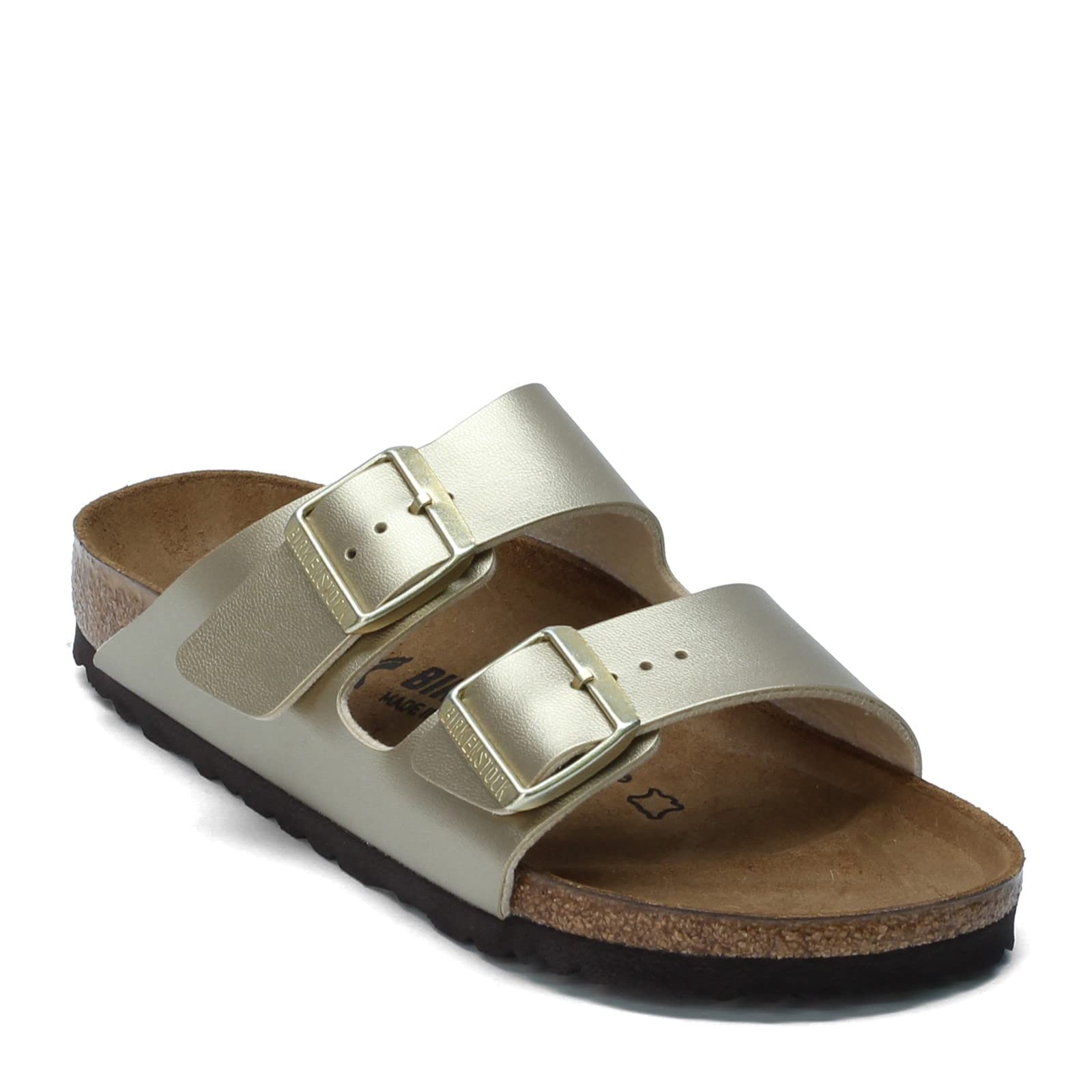 Birkenstock Men's Arizona Suede Soft Footbed Sandals - Comfortable & Supportive for Walking, Travel, and Everyday Wear