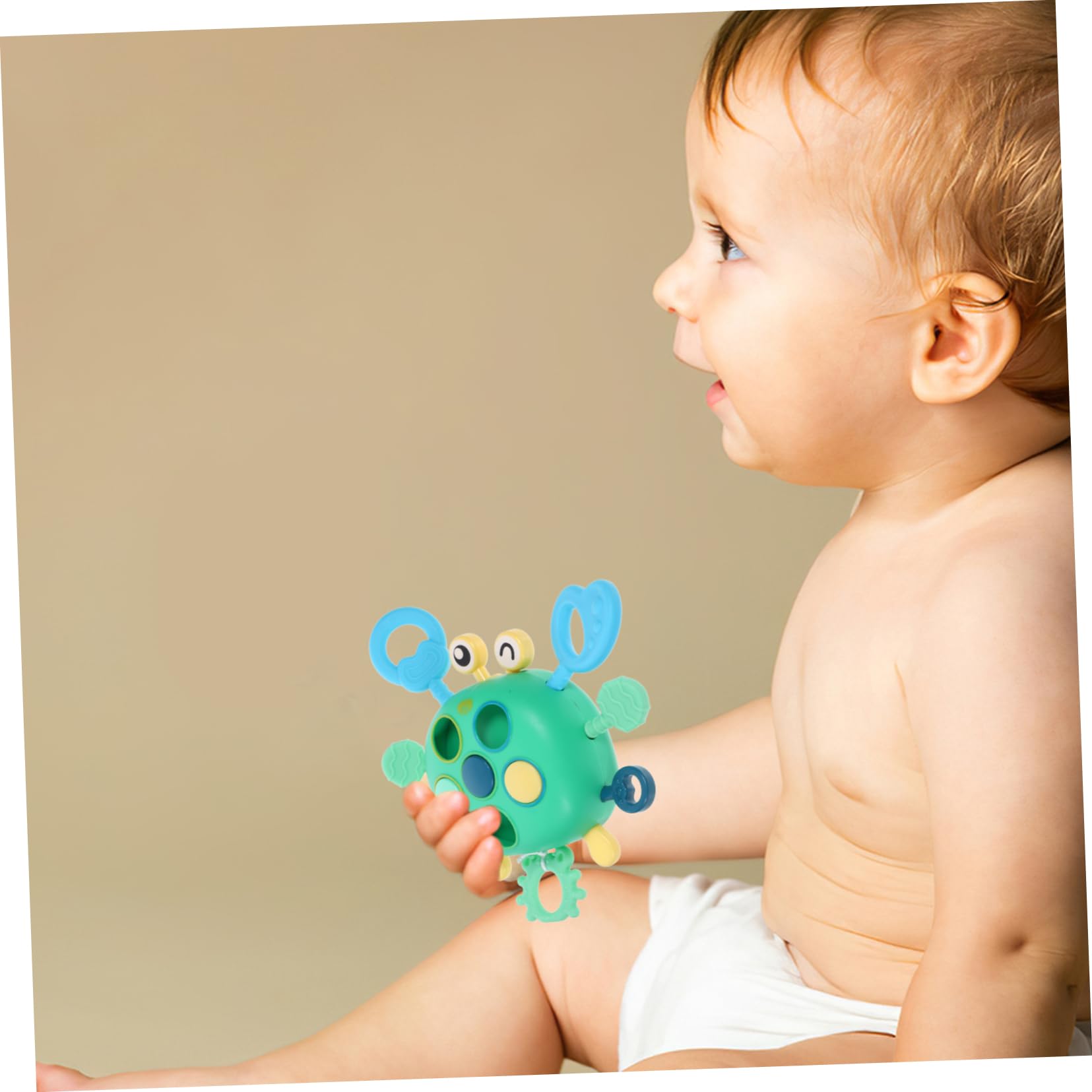 RORPOIR Lala Toys - Travel Sensory Activity Toy for Babies & Newborns | Early Learning & Development Toy | Safe PP Material | Perfect for Airplane, Car Rides & Stroller Entertainment