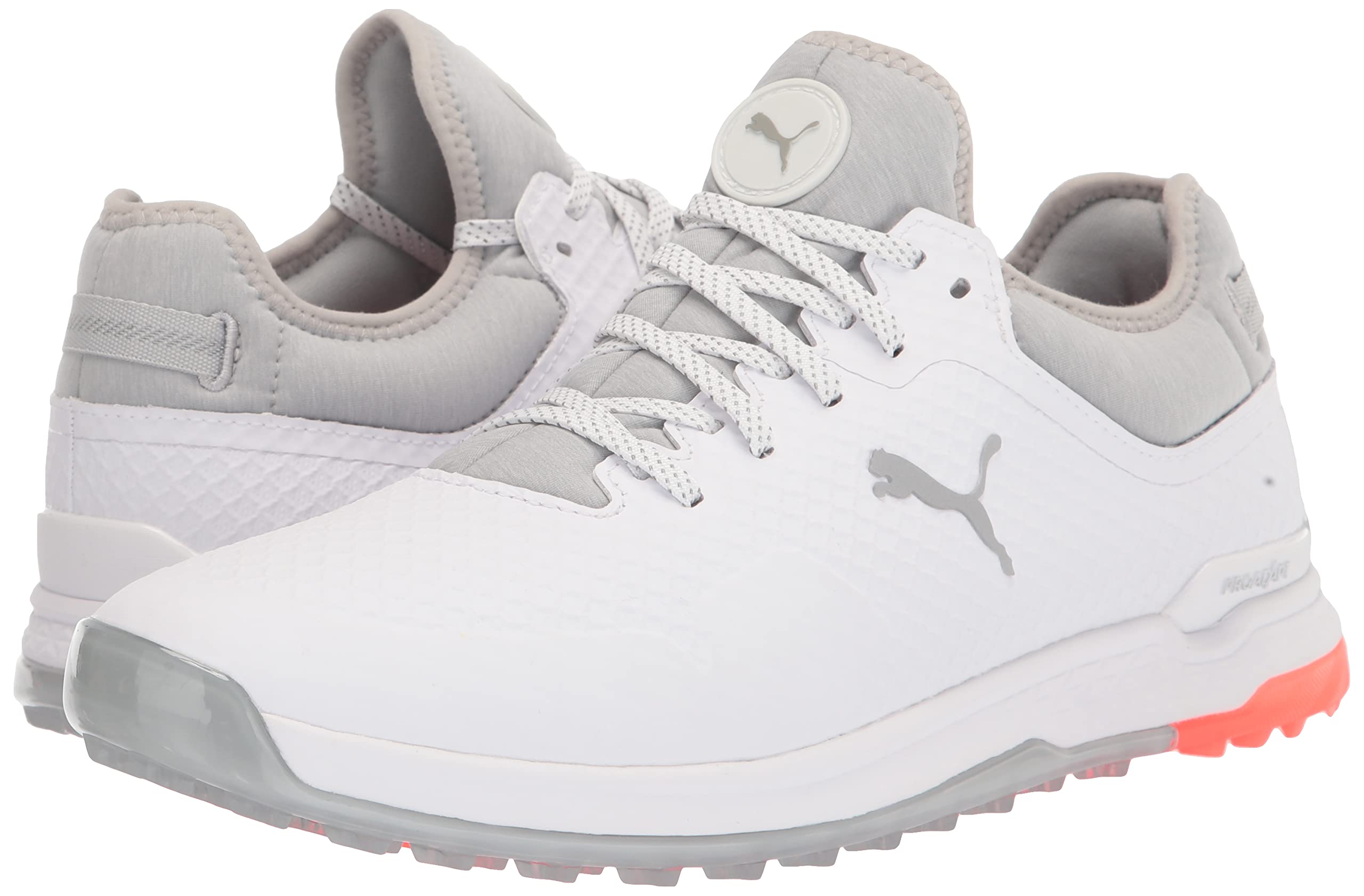PUMA Men's Proadapt Alphacat Golf Shoes - Lightweight & Waterproof Spiked Golf Shoes for Men - Perfect for Golf Course & Outdoor Sports