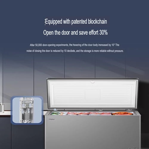 Haier BCBD 300GHP 300L Commercial Freezer - Energy Efficient Upright Deep Freezer for Restaurants, Grocery Stores & Catering Businesses