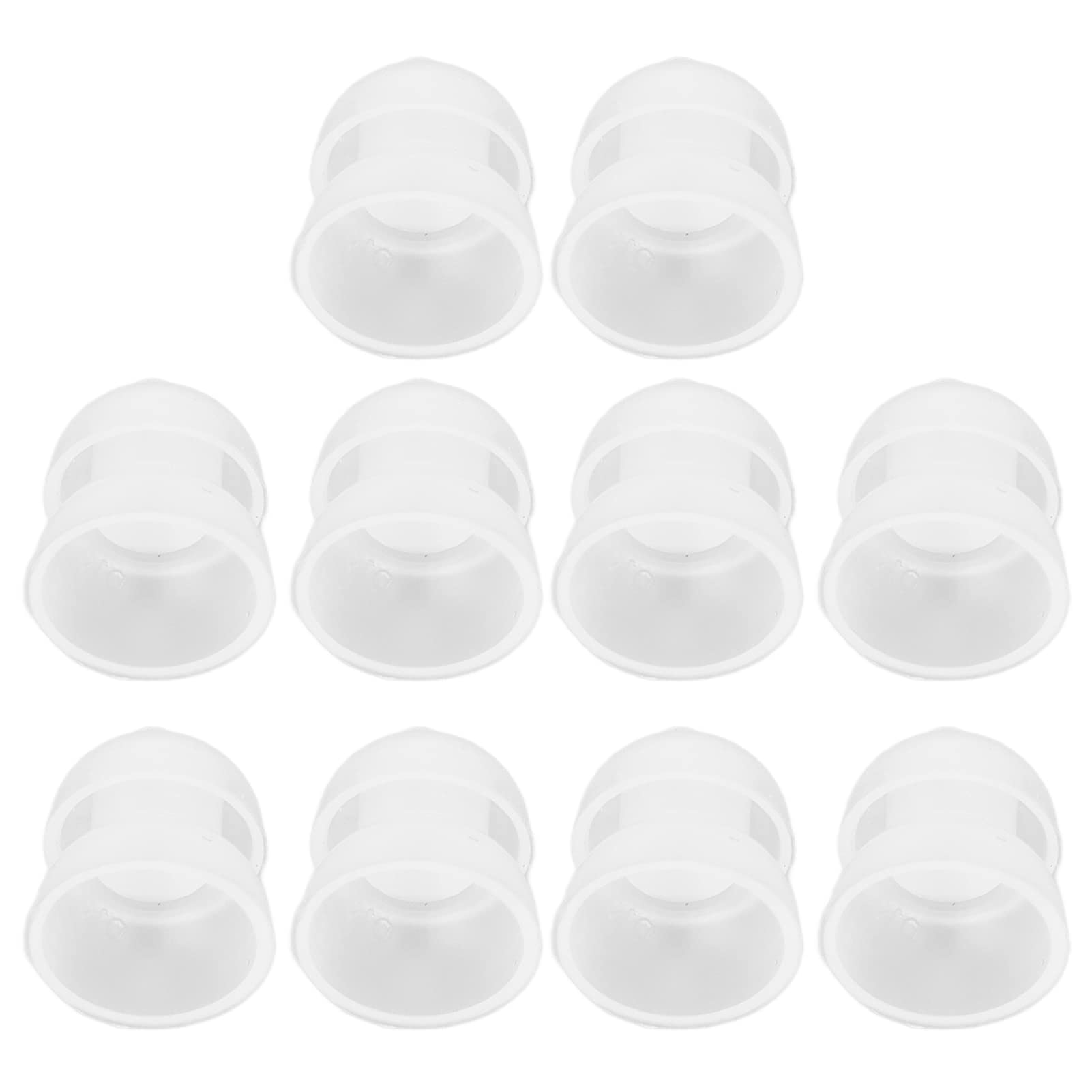 Premium Silicone Eartips for Earbuds - Detachable, Ergonomic Replacement Earphone Tips for Comfort & Noise Isolation - Perfect for Workouts, Commuting & Music Listening