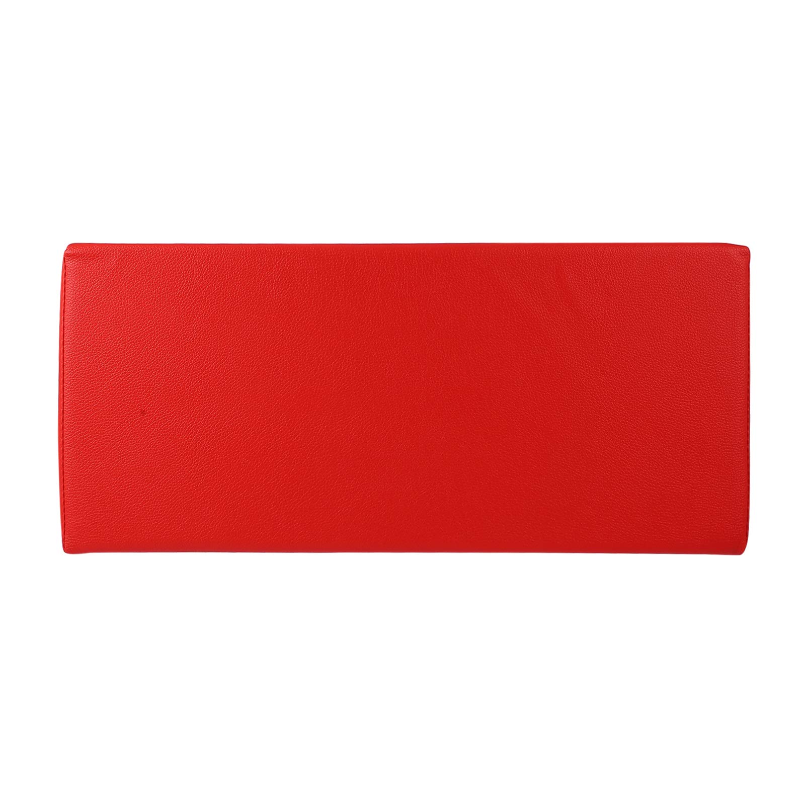 EXCEART Spa Pillow for Lash Extensions & Massage - Salon Bed Head Rest Cushion with Face Massager, Red Table Bolster Pillow for Eyelash Extensions & Shampoo - Perfect for Salon, Spa, and Home Relaxation