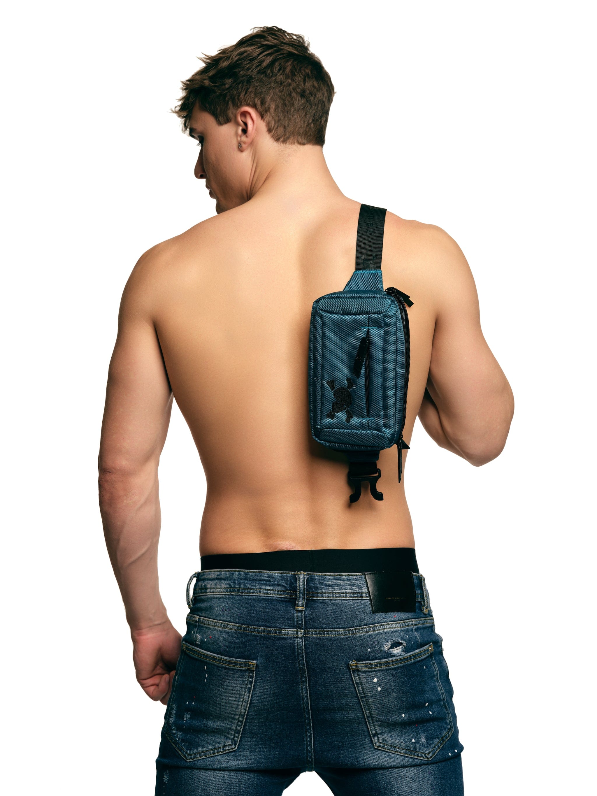 Crossbody Tech Bag - Waterproof Anti-Theft Travel Organizer for Phone, Wallet & Essentials | Perfect for Commuting, Hiking & Daily Use