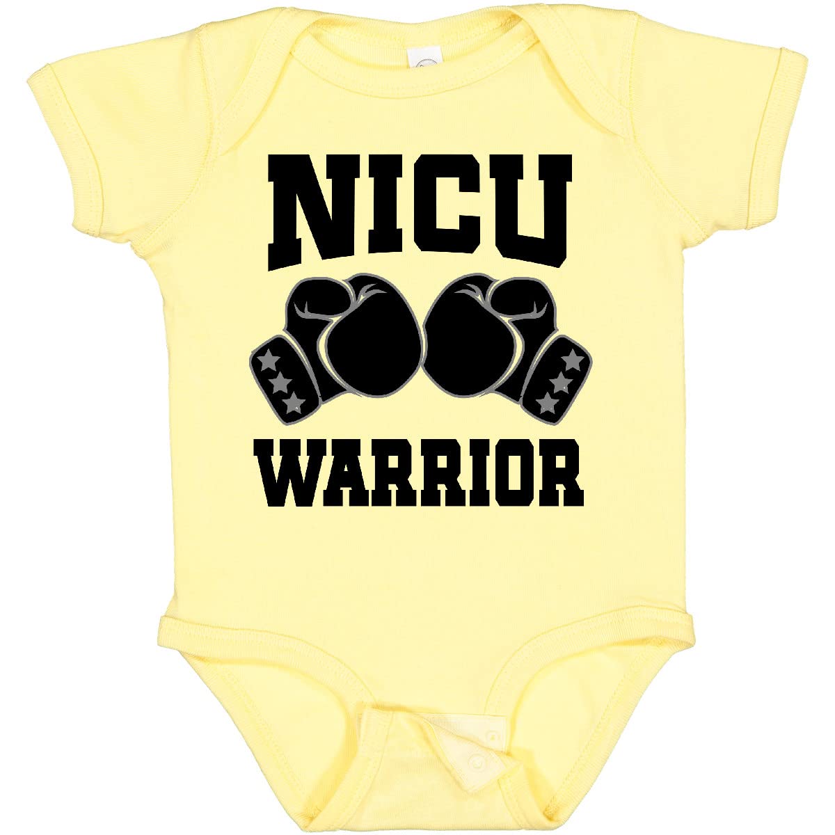 Inktastic NICU Warrior Baby Boy Bodysuit - Cute Newborn Onesie for Preemie & NICU Babies - Perfect Gift for NICU Graduates & Preemie Parents