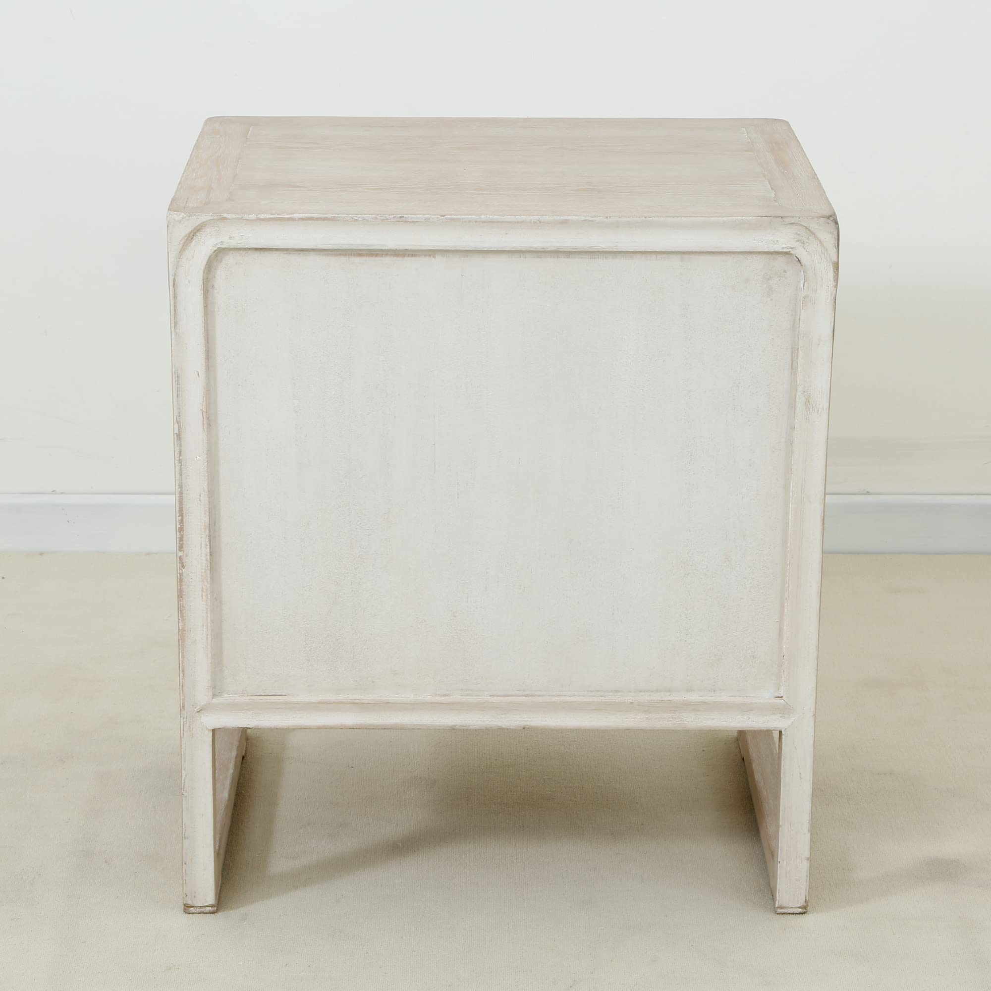Artissance Reclaimed Wood Peking 3-Drawer Side Table, 30