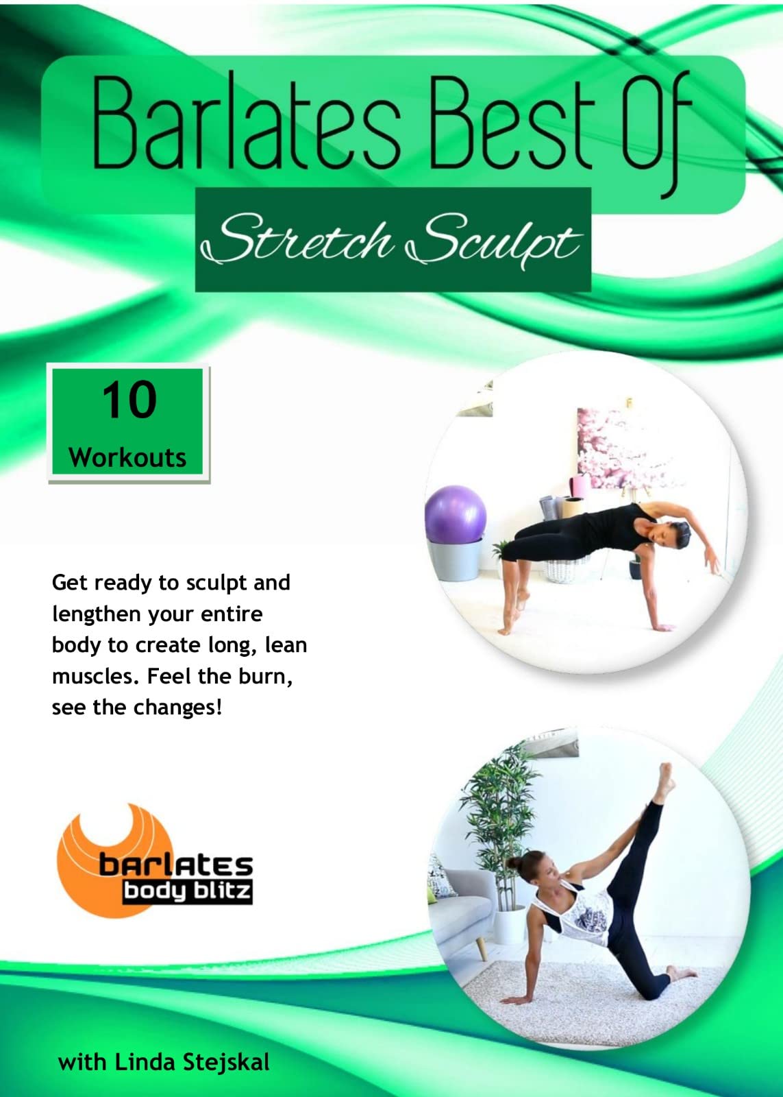 Barlates Body Blitz - Best Stretch Sculpt Workout DVD by Linda Stejskal Wooldridge | Home Fitness & Yoga Routine for Flexibility & Strength