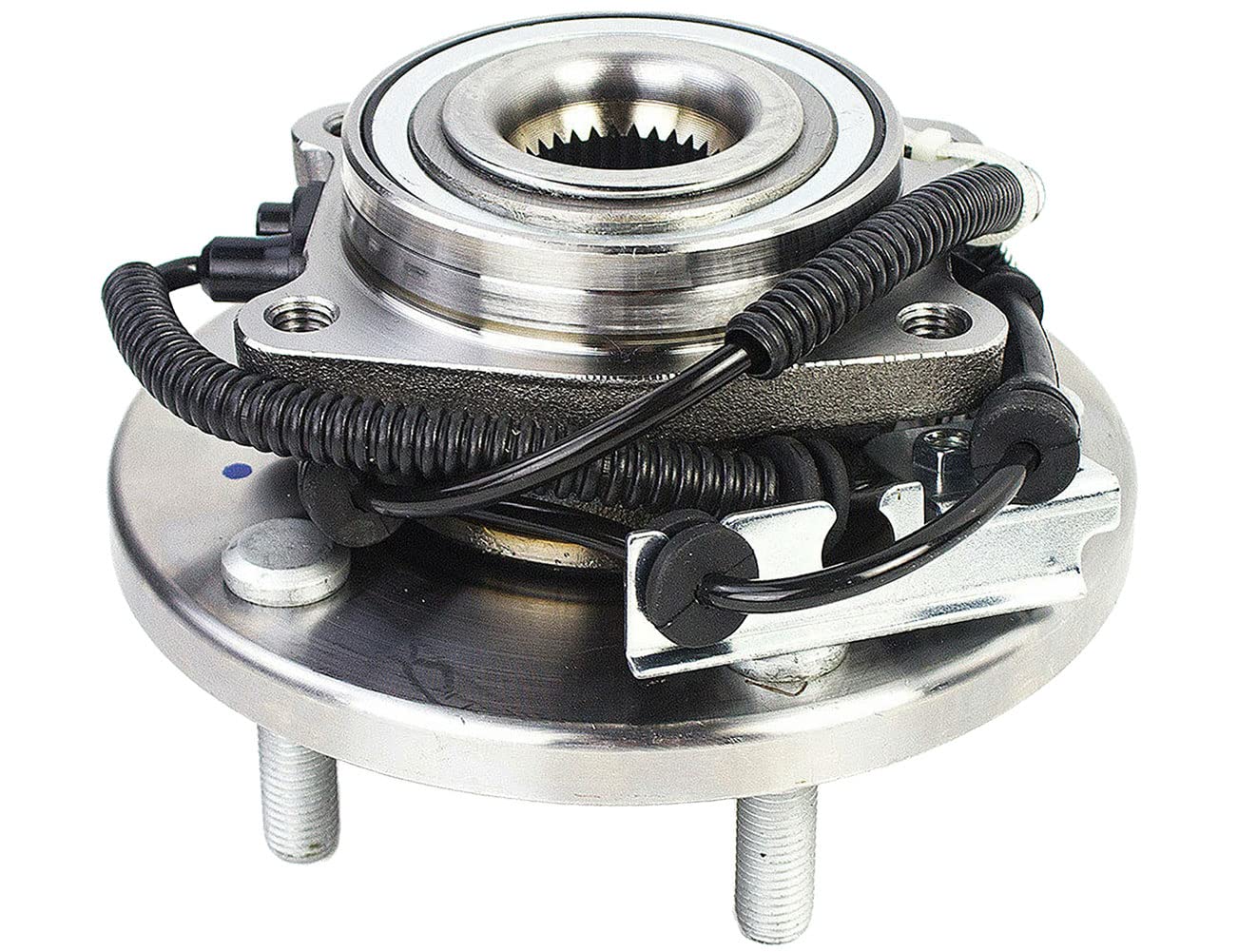 515136 Front Wheel Bearing Hub Assembly 5 Lug Replacement for Chrysler Town & Country Dodge Grand Caravan Volkswagen Routan - ABS Compatible 2 Pack - Durable Auto Parts for Smooth Ride & Safe Driving