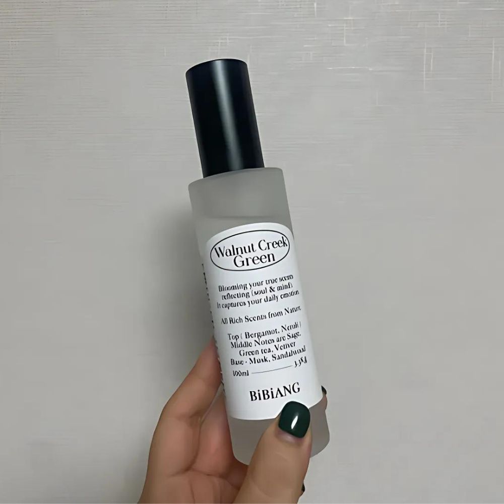 BiBiANG Hair & Body Perfume Mist - Walnut Creek Green Scent 100ml | Long-Lasting Fragrance for Women | Perfect for Daily Use, Date Night & Special Occasions