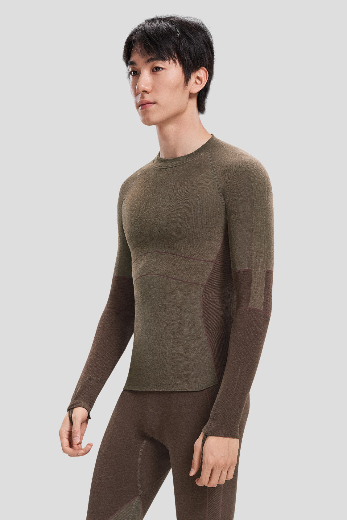 SportFlex Men's Performance Base Layer Set - Moisture Wicking Thermal Underwear for Running, Hiking & Cold Weather Activities